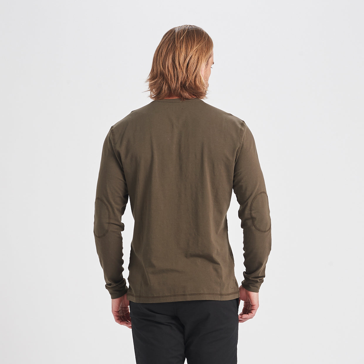 Long-Sleeve Ever Henley | Evergreen - Image 2