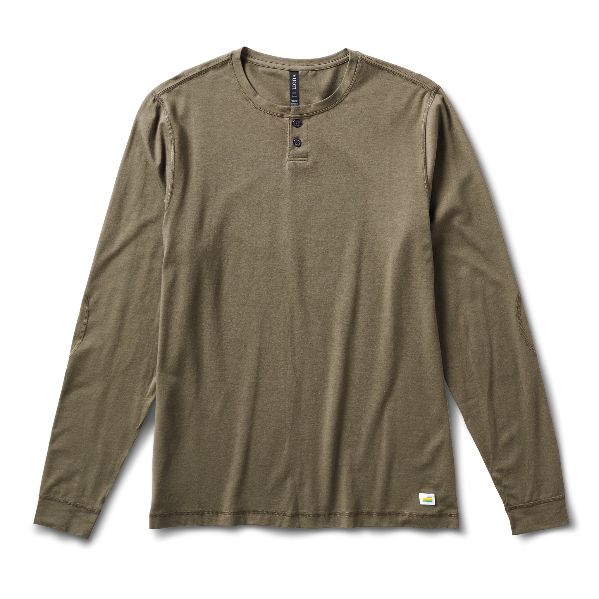 Long-Sleeve Ever Henley | Oregano - Image 6