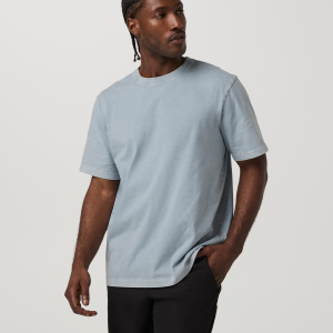 Short Sleeve Vuori Heavyweight Tee - Relaxed Fit | Raindrop Garment Dye