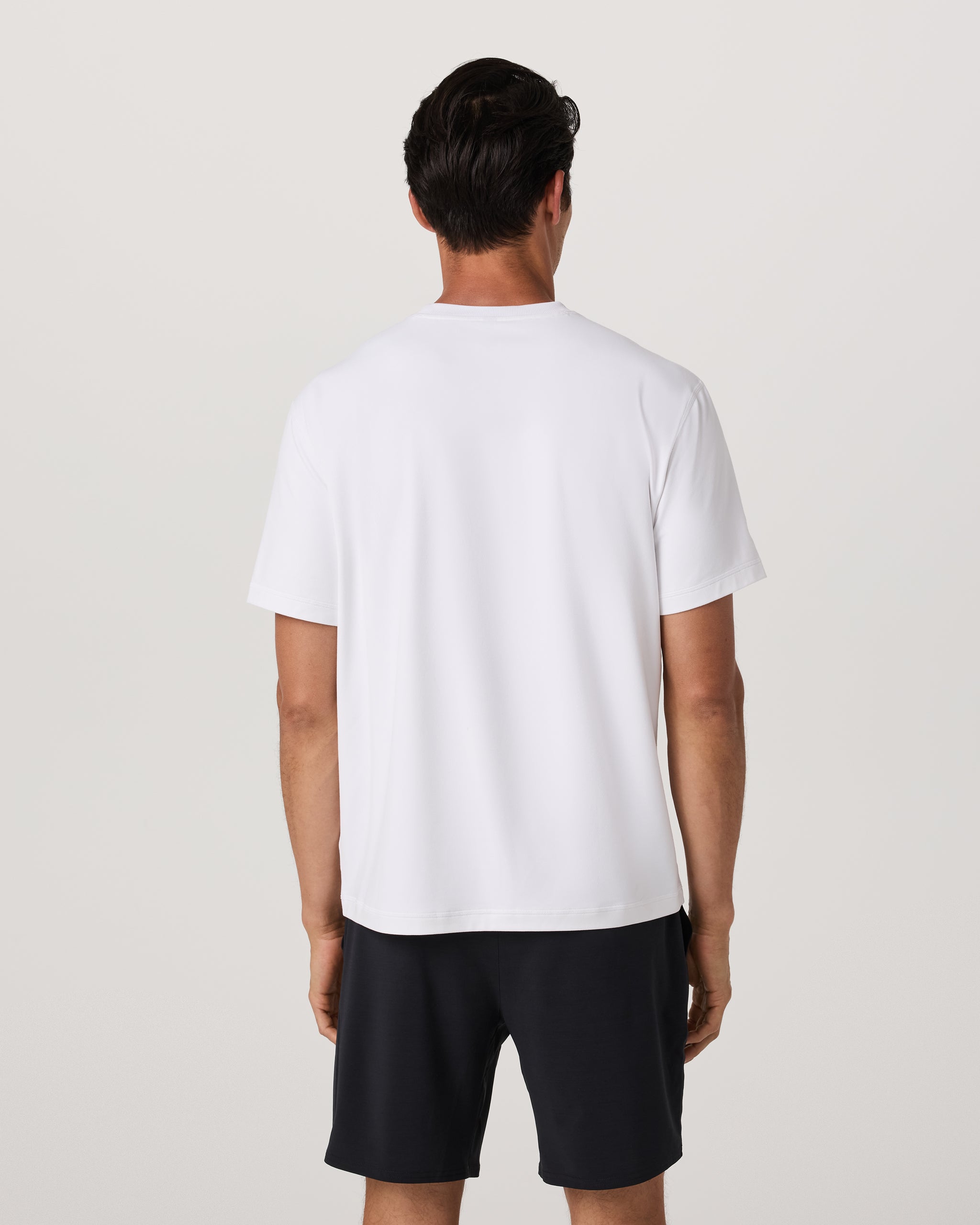 Short Sleeve Ponto Tee - Relaxed Fit | White - Image 3