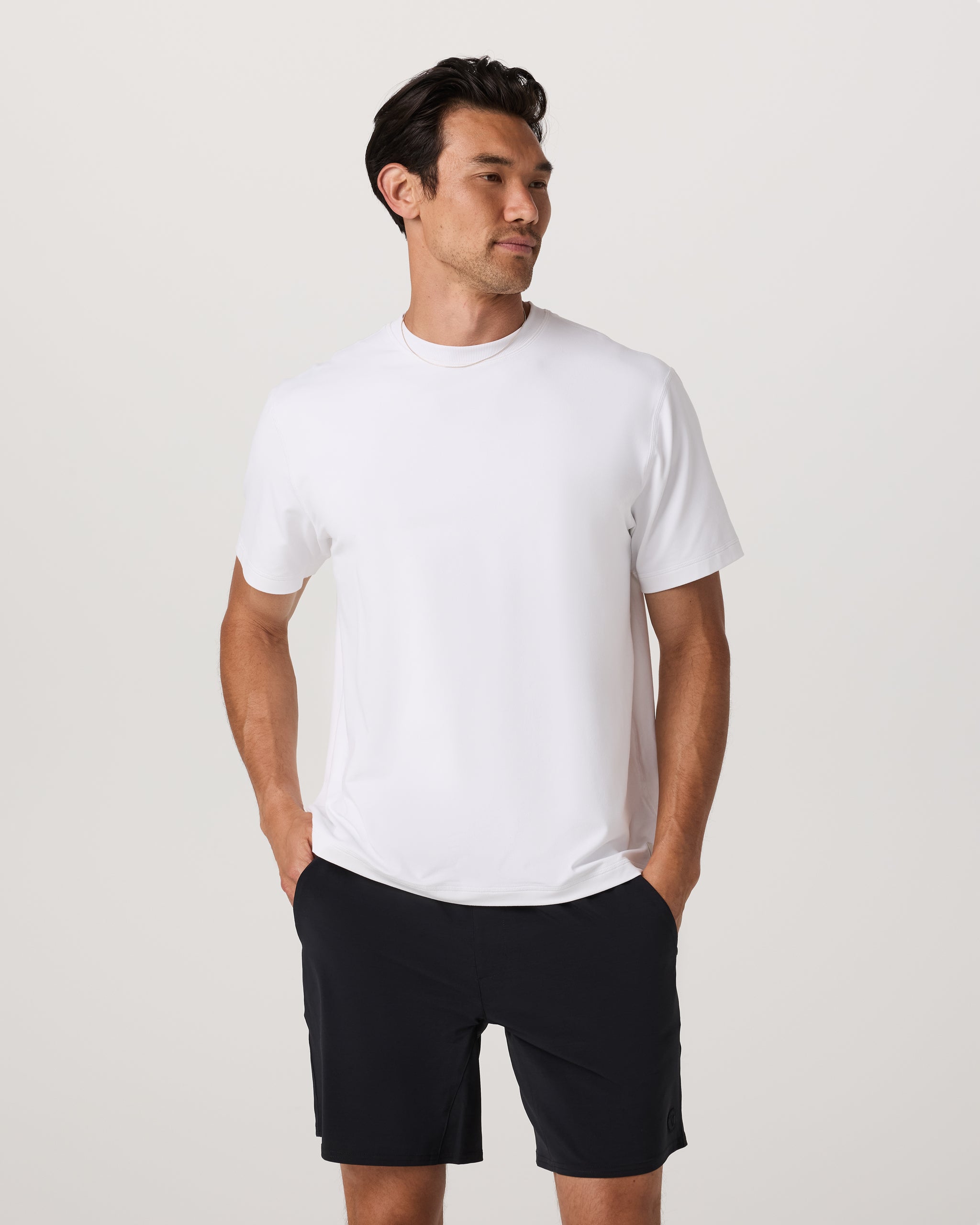 Short Sleeve Ponto Tee - Relaxed Fit | White - Image 5