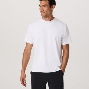Short Sleeve Ponto Tee - Relaxed Fit | White