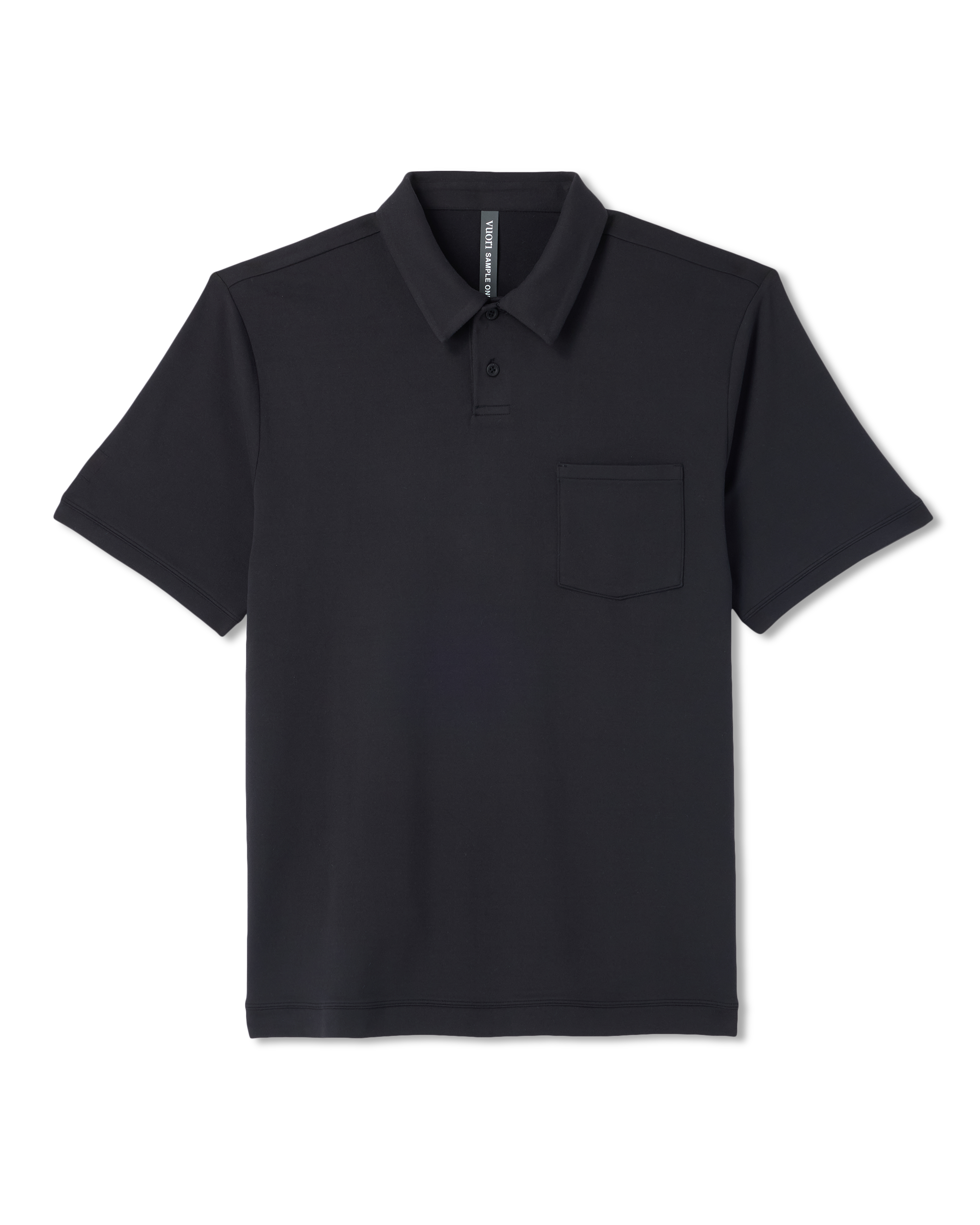 Short Sleeve Ponto Performance Polo | Black - Image 6