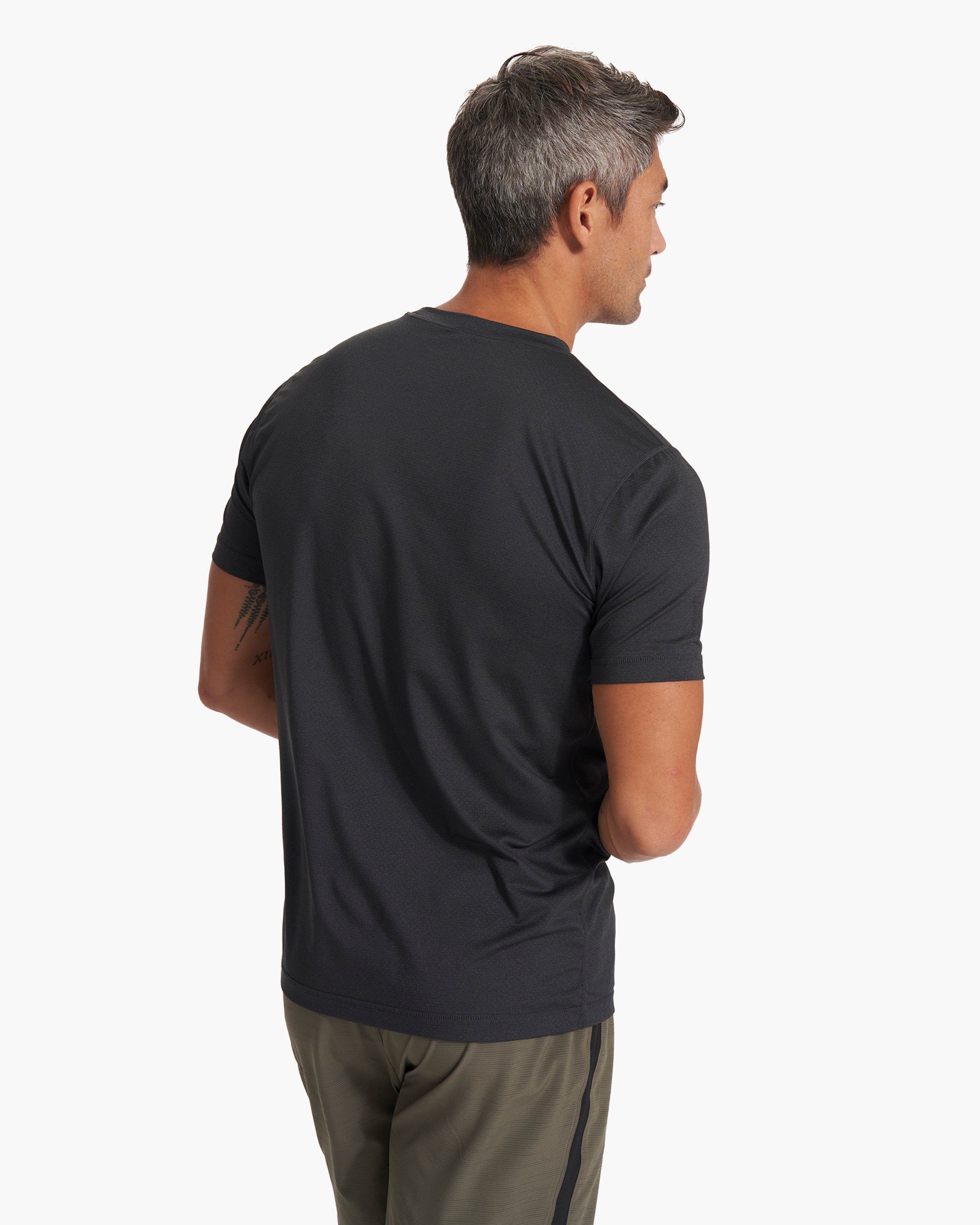Tradewind Performance Tee | Black Heather - Image 3