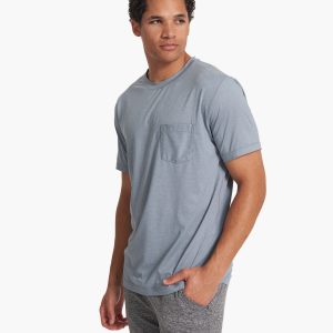 Tradewind Performance Tee | Cloud Heather