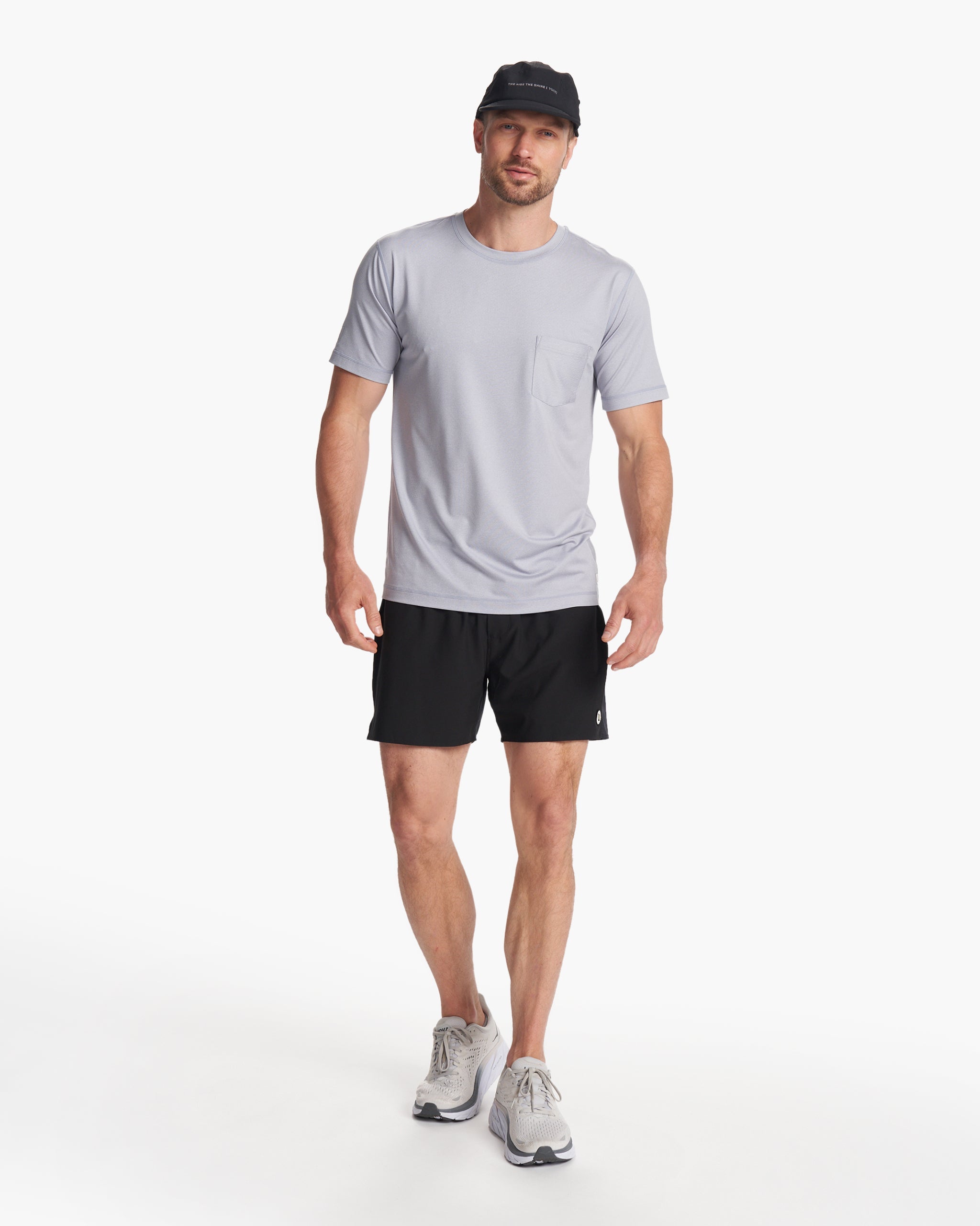Tradewind Performance Tee | Marble Heather - Image 3