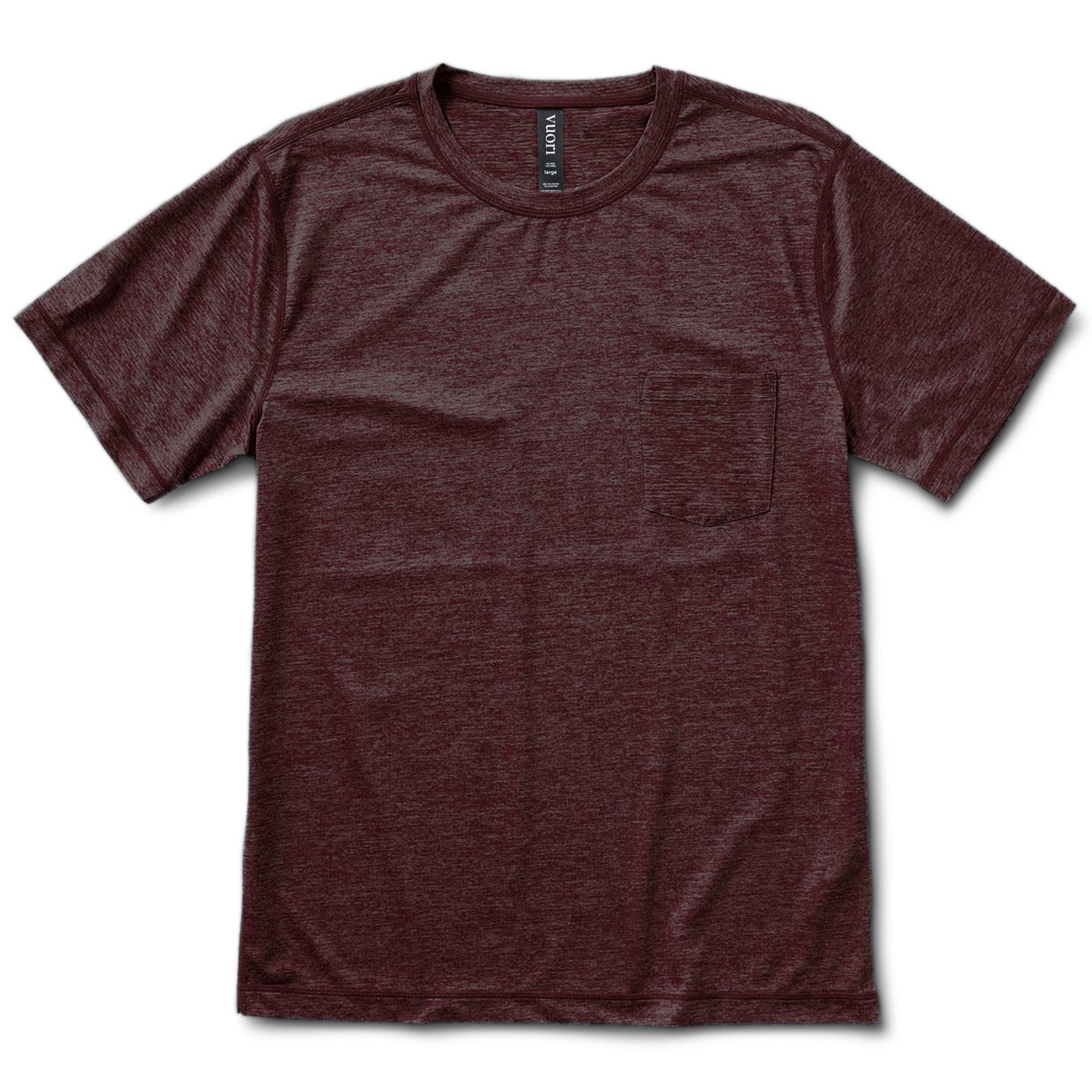 Tradewind Performance Tee | Oxblood Heather - Image 5