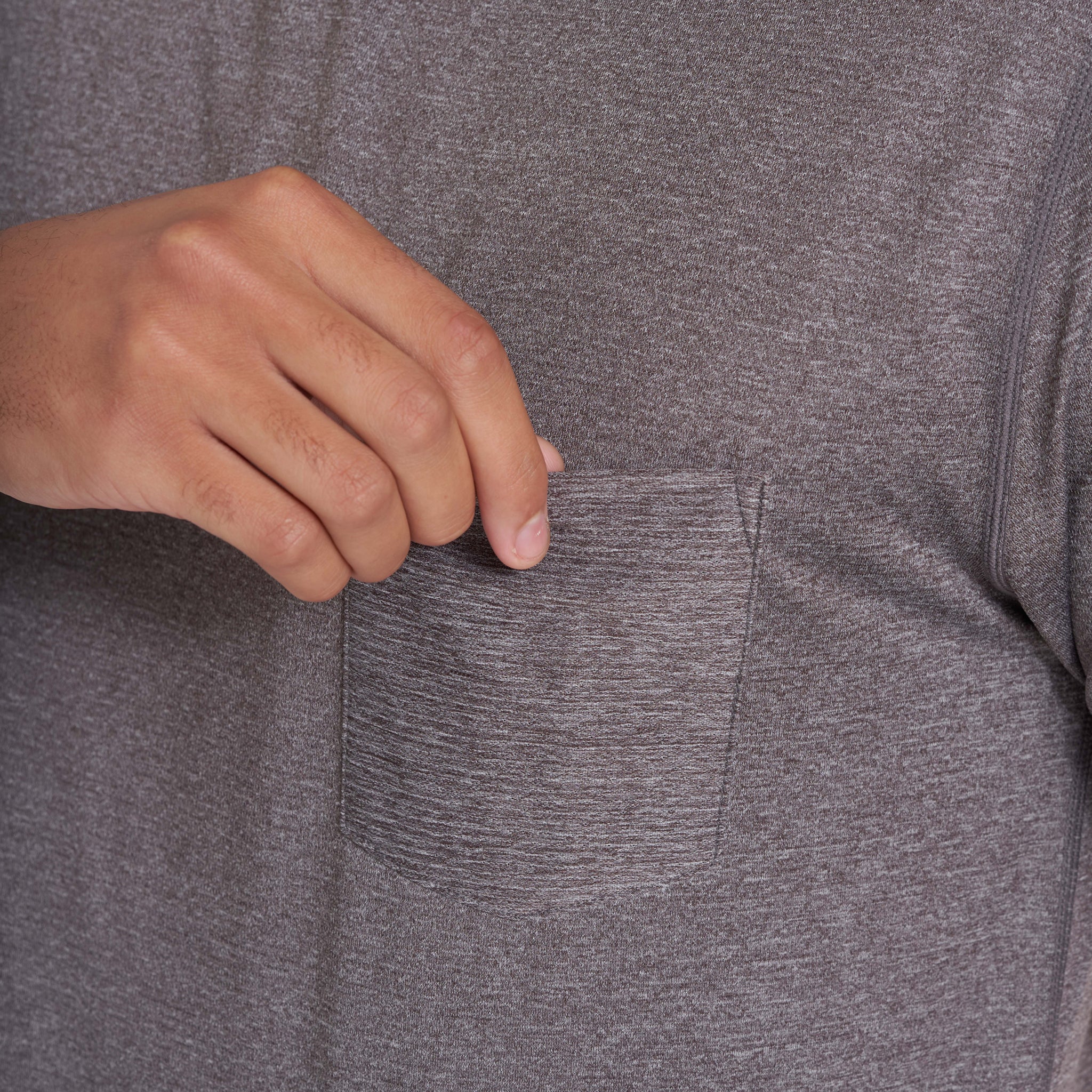 Tradewind Performance Tee | Quartz Heather - Image 5