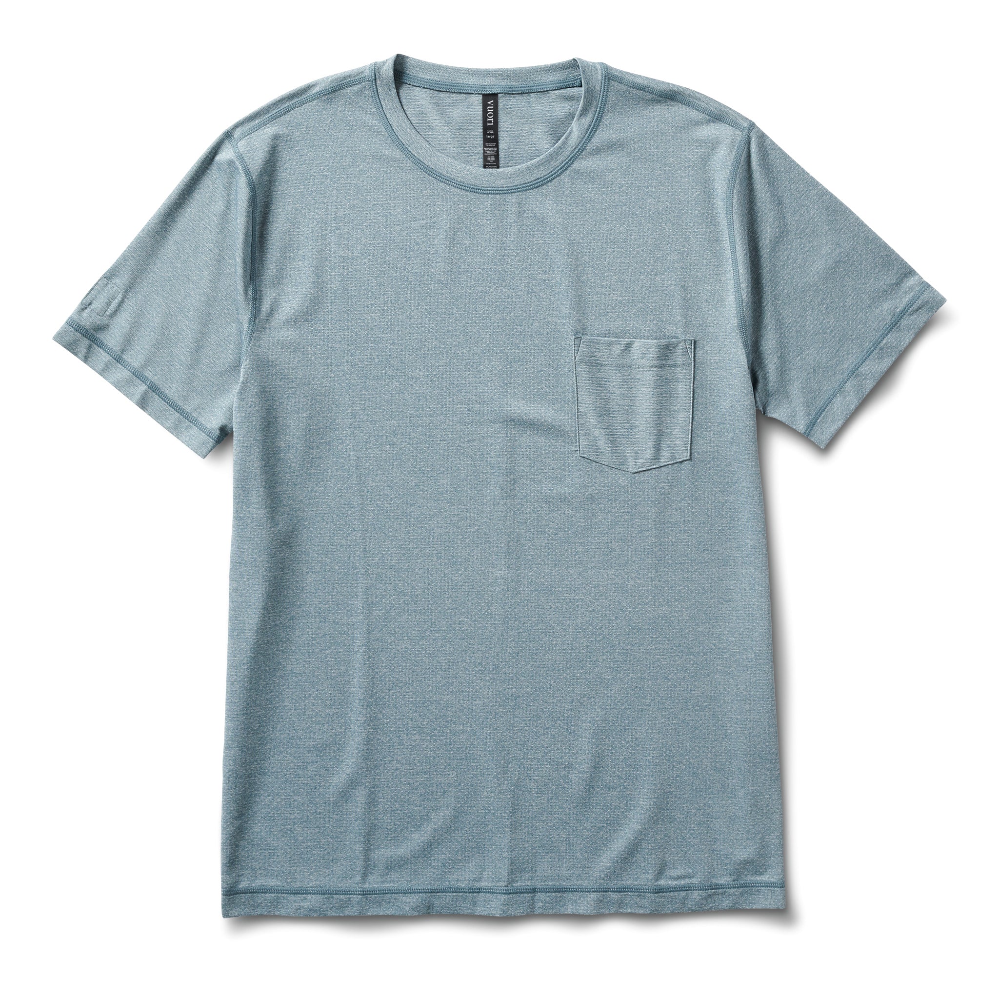Tradewind Performance Tee | Steel Blue Heather - Image 5