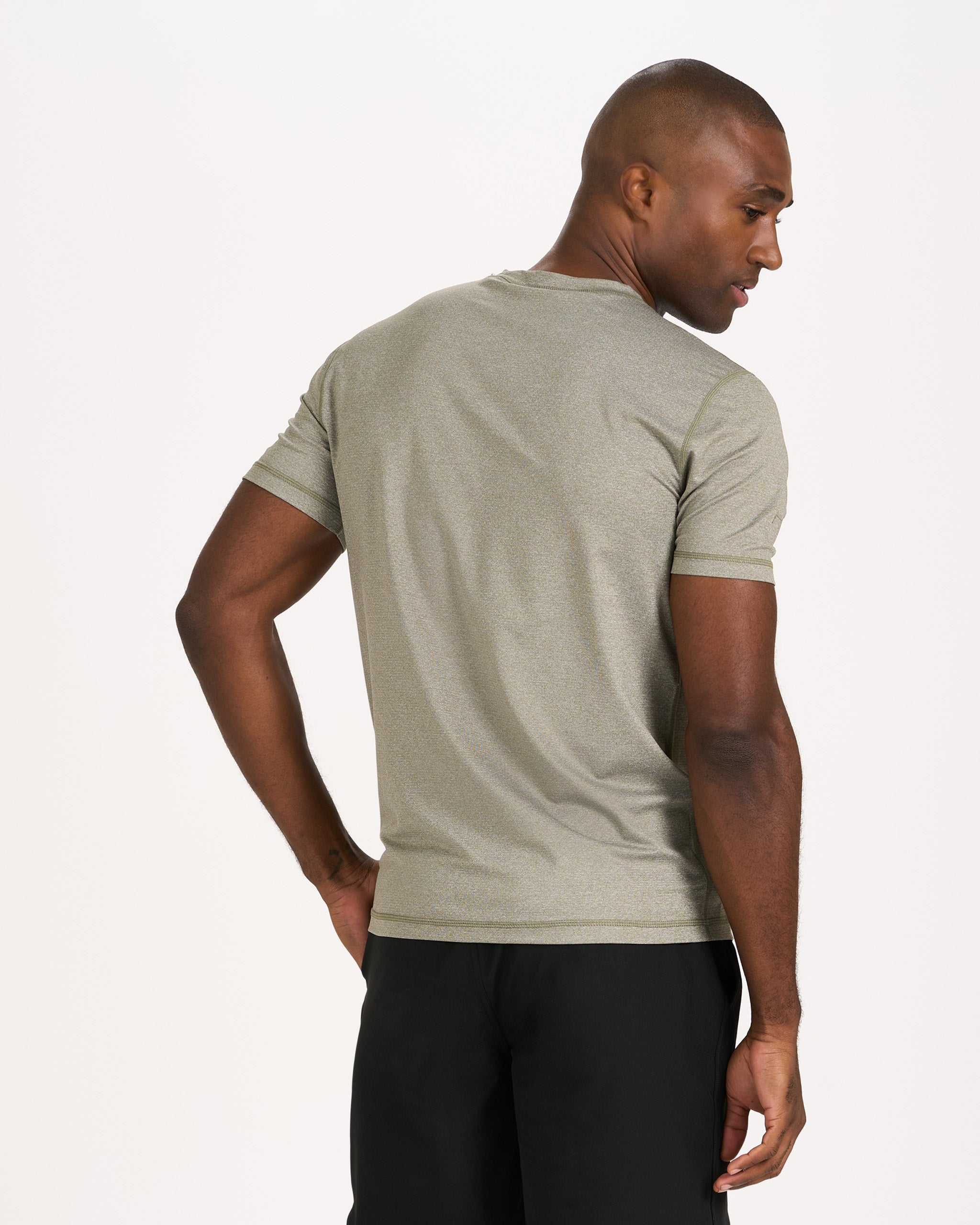 Tradewind Performance Tee | Army Heather - Image 2