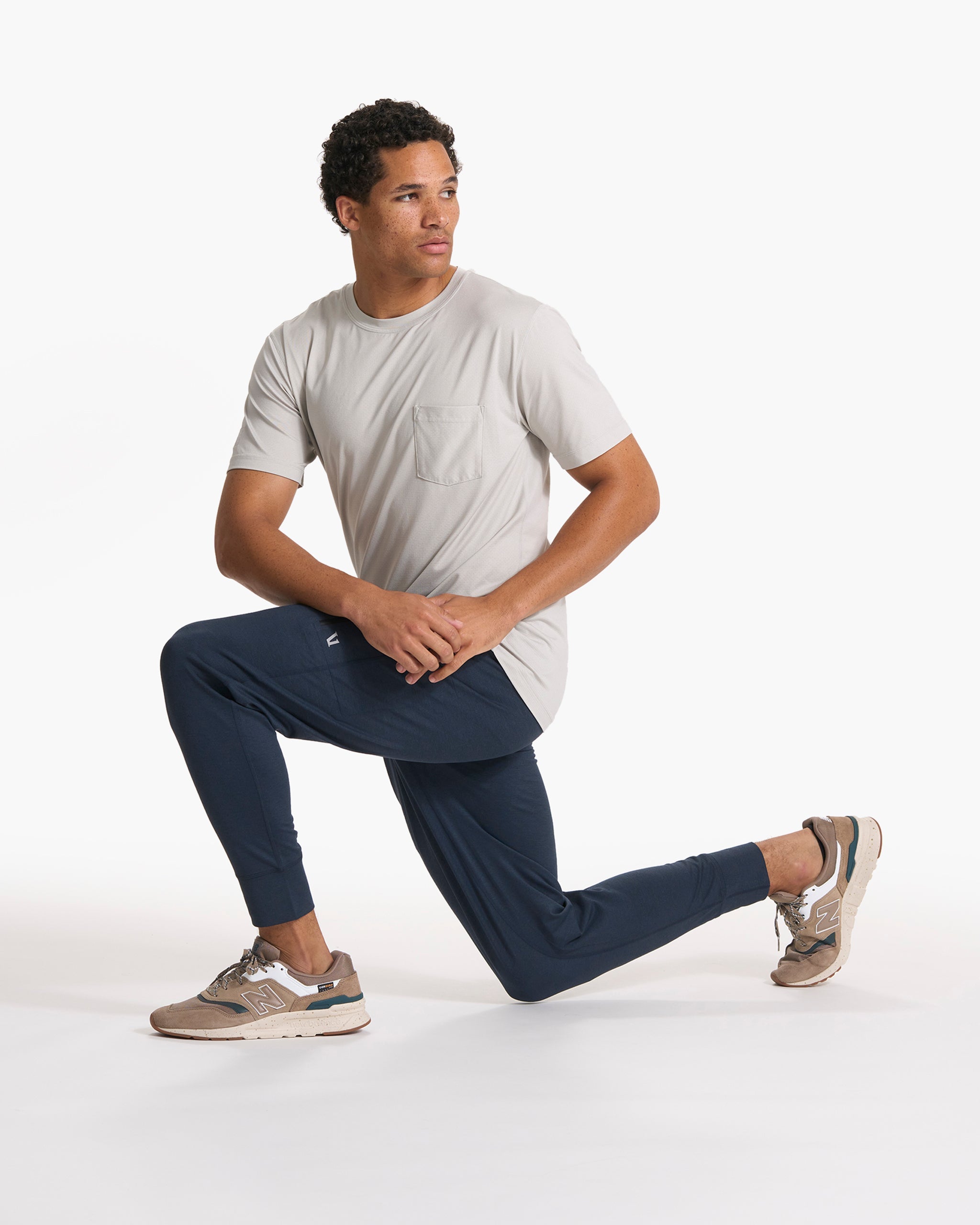 Tradewind Performance Tee | Vapor Heather - Image 5
