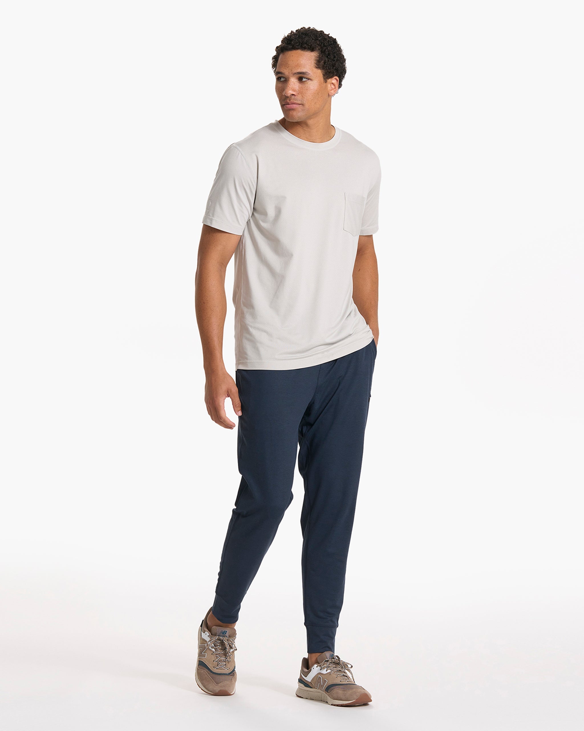 Tradewind Performance Tee | Vapor Heather - Image 4