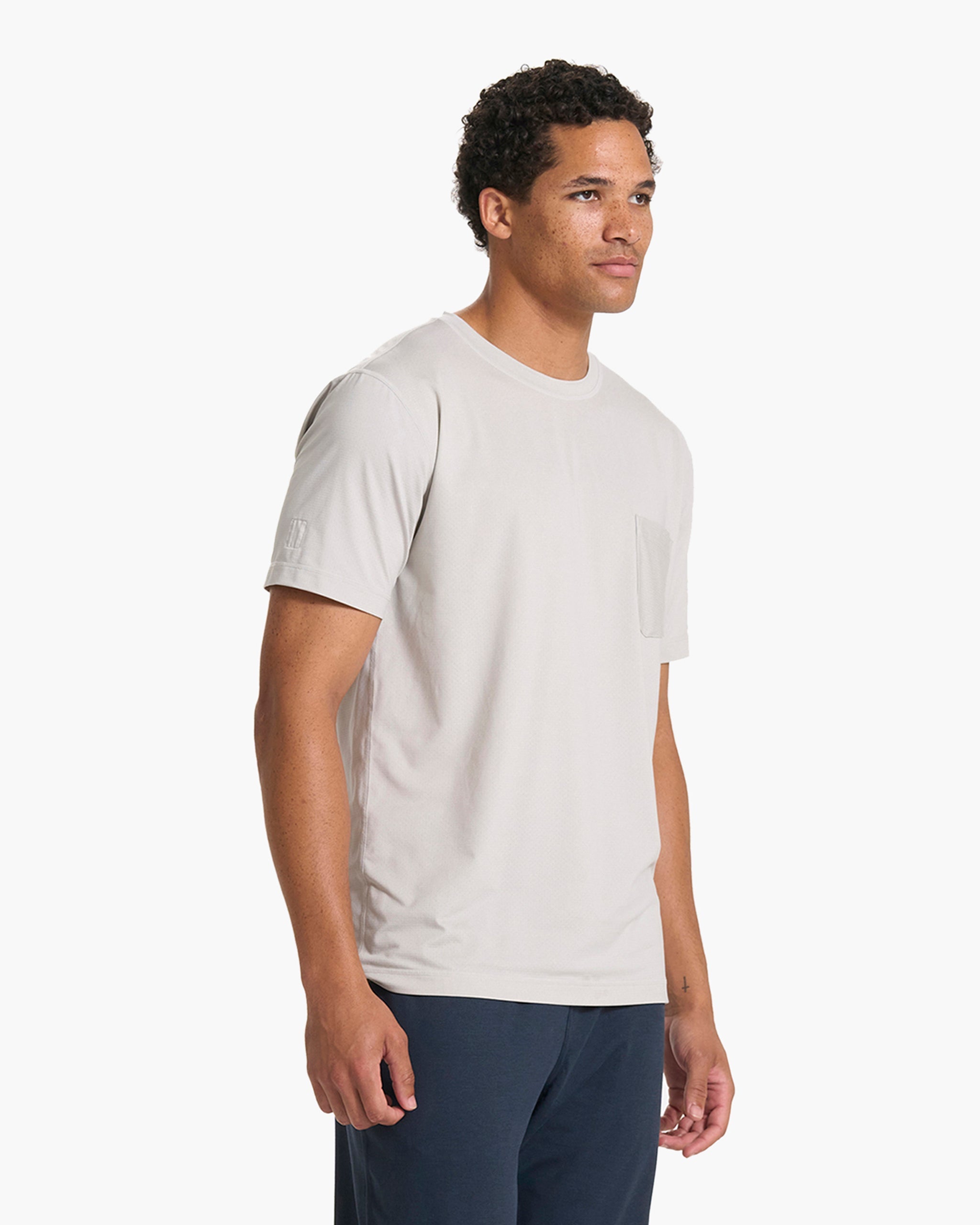 Tradewind Performance Tee | Vapor Heather - Image 2