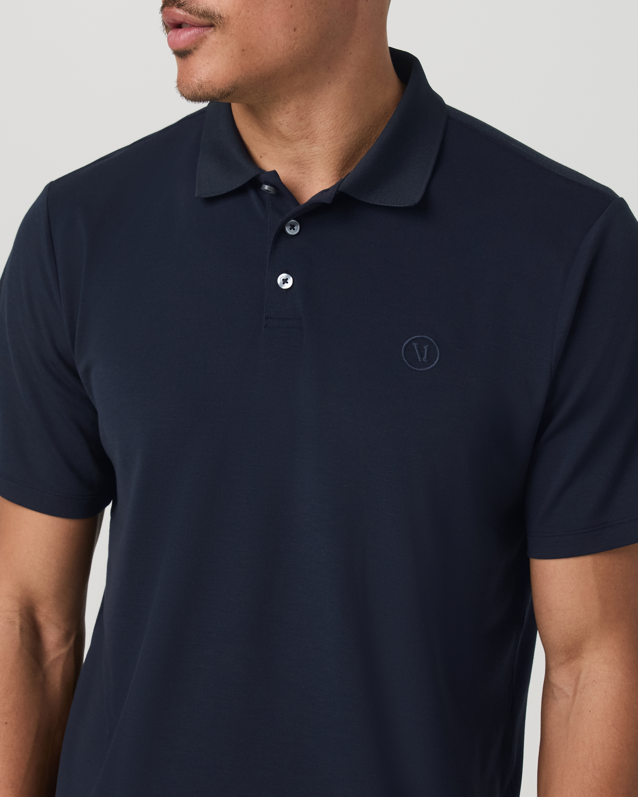 Short Sleeve Gamepoint Polo 2.0 | Ink Non Tipped - Image 2