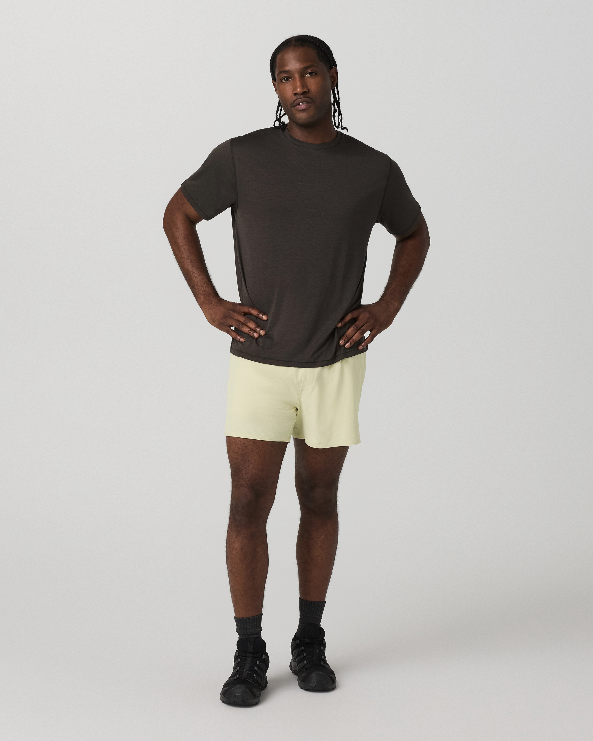 Short Sleeve Terrain Tee - Relaxed Fit | Carbon - Image 4