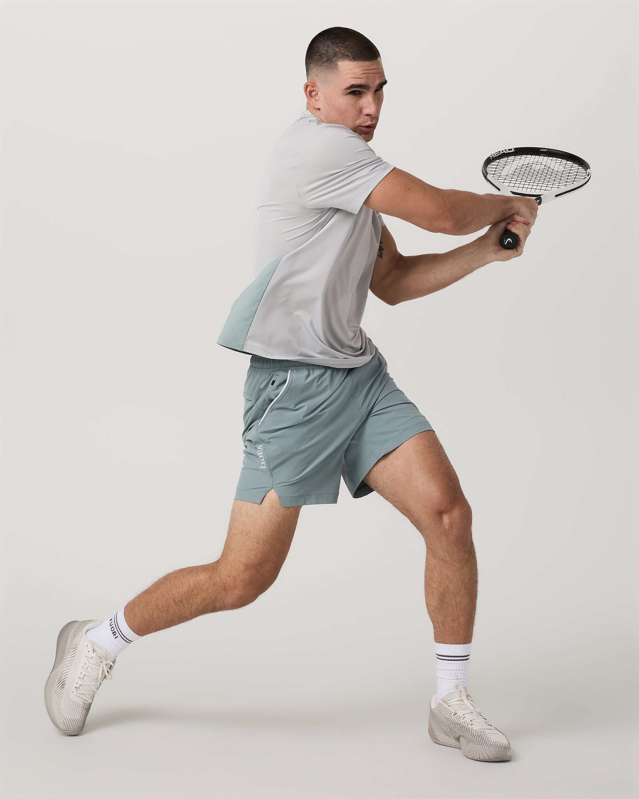 Short Sleeve Viewpoint Performance Tee 2.0 Pro | Sky Grey Pro - Image 4