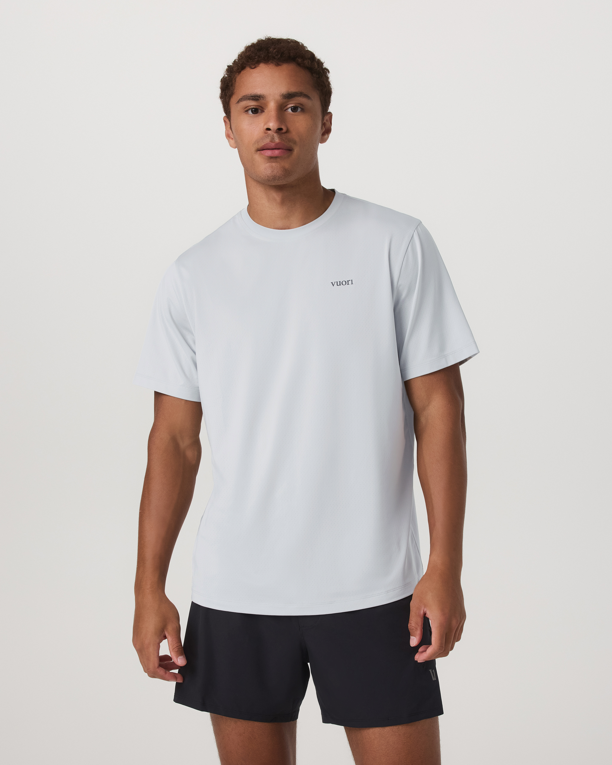 Short Sleeve Viewpoint Performance Tee 2.0 | Sky Grey - Image 5