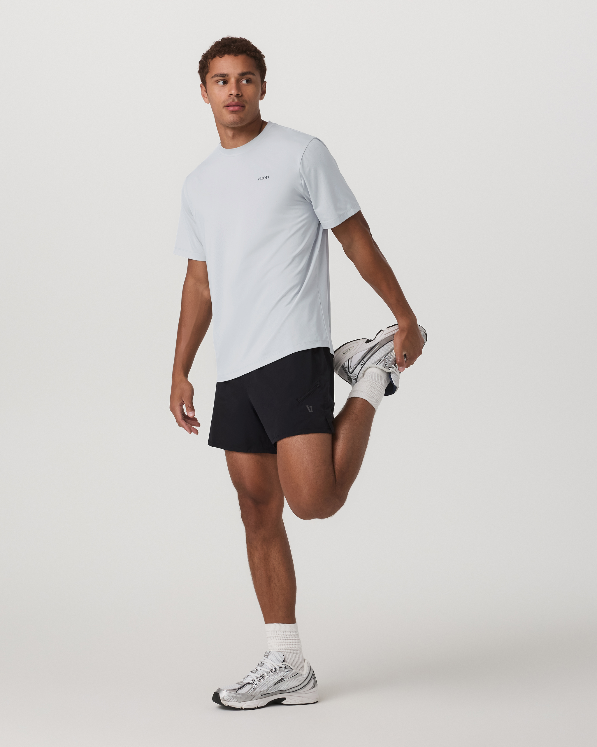 Short Sleeve Viewpoint Performance Tee 2.0 | Sky Grey - Image 4