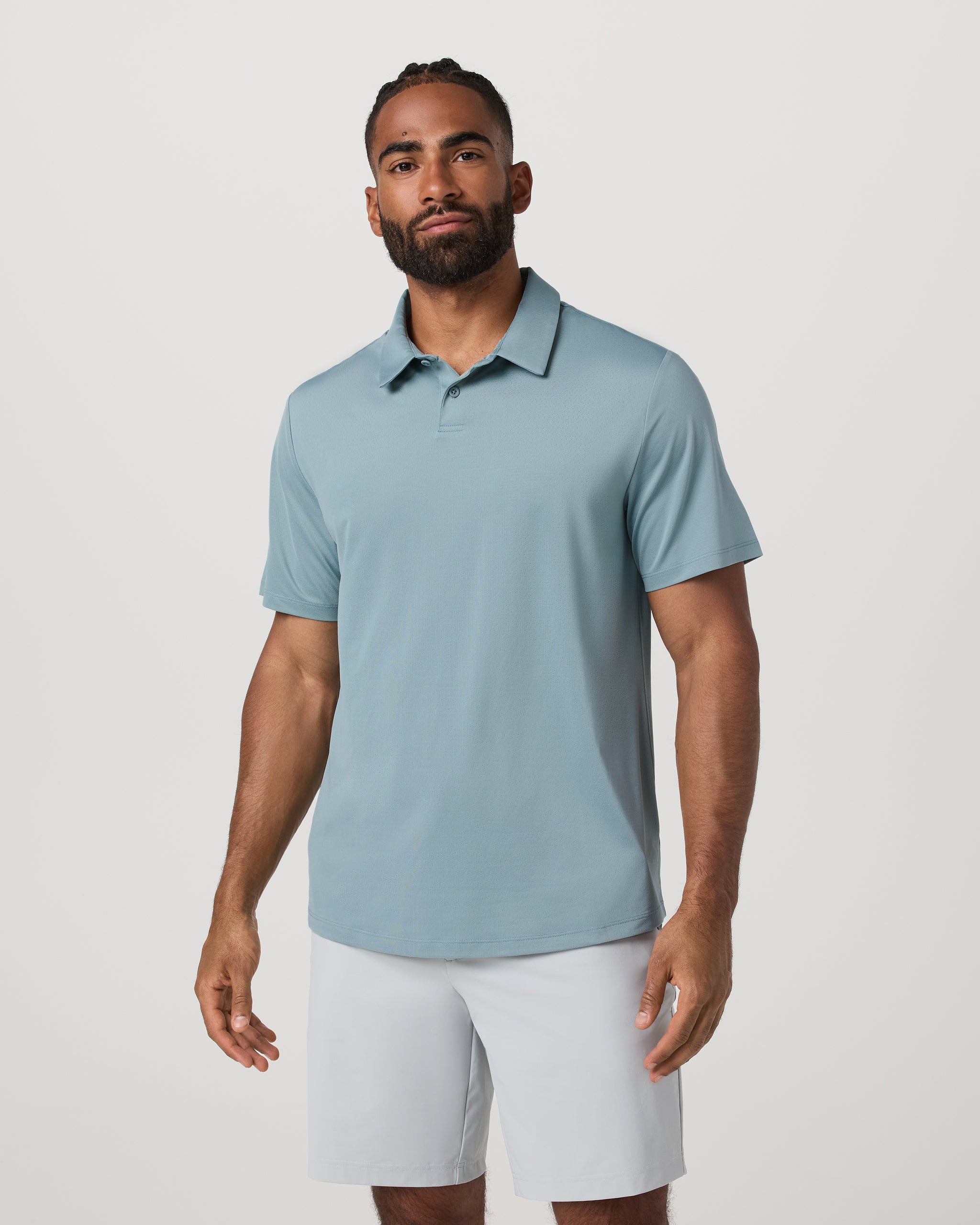 Short Sleeve Viewpoint Performance Polo 2.0 | Mist - Image 5