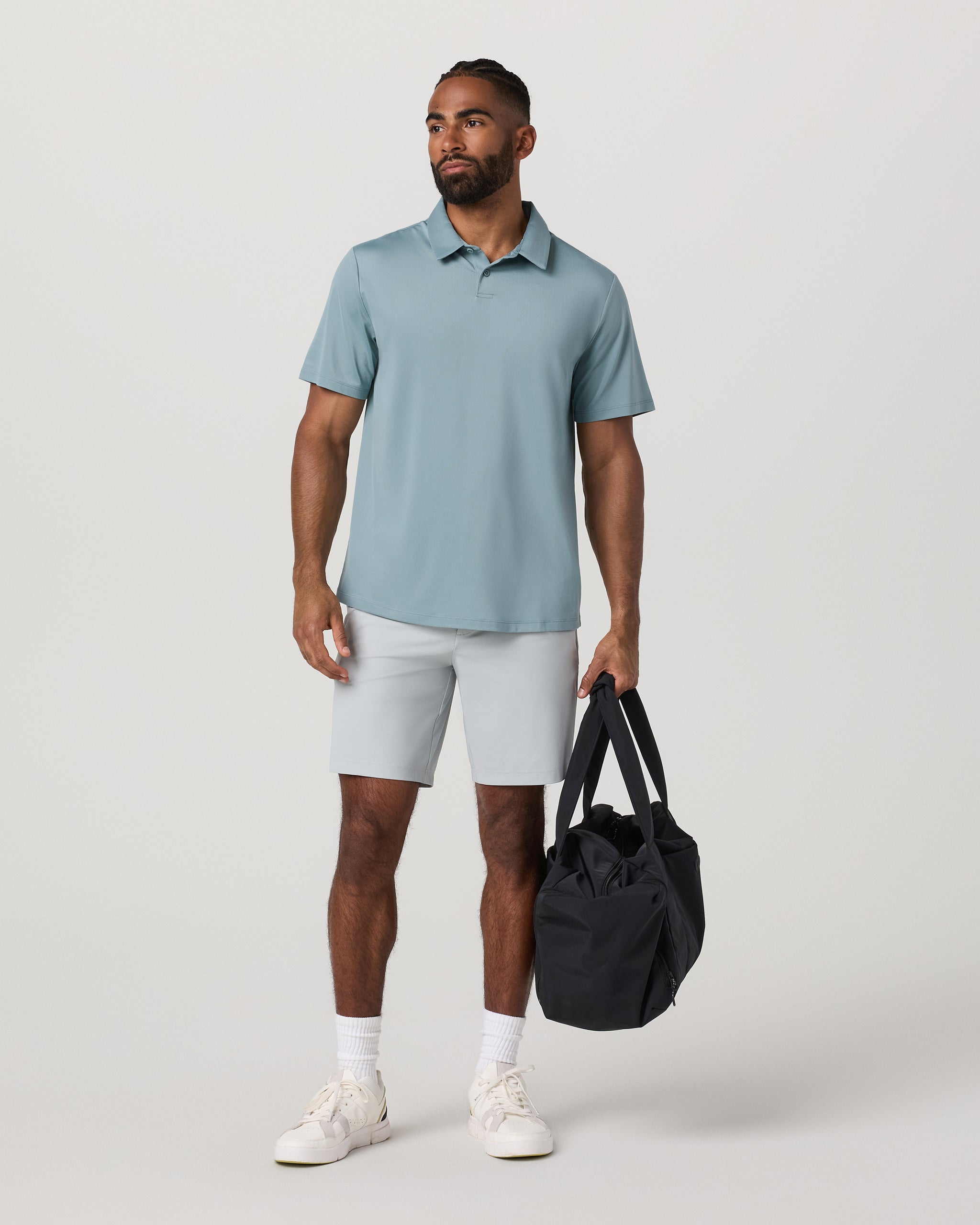 Short Sleeve Viewpoint Performance Polo 2.0 | Mist - Image 4