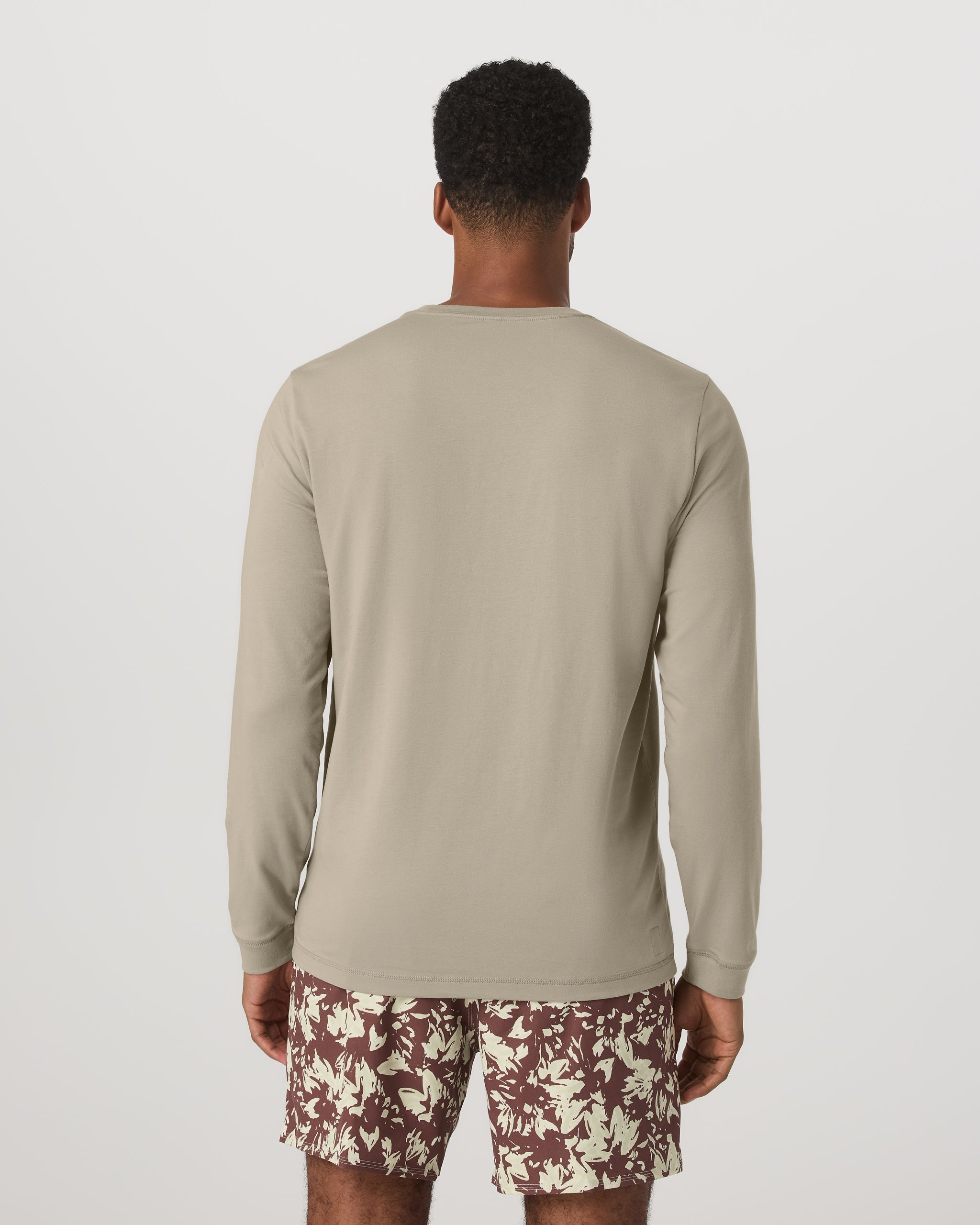 Long Sleeve Tuvalu Tee | Truffle - Image 3