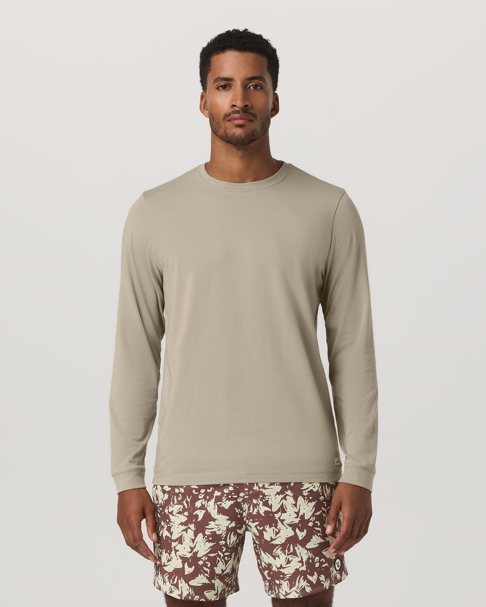 Long Sleeve Tuvalu Tee | Truffle - Image 2