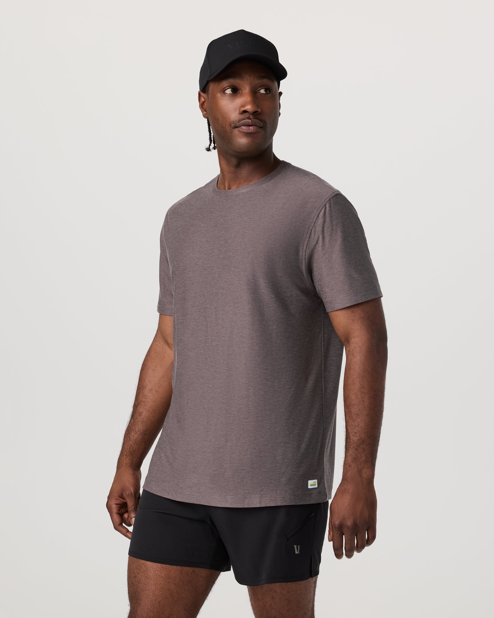 Short Sleeve Strato Tech Tee - Relaxed Fit | Huckleberry Heather