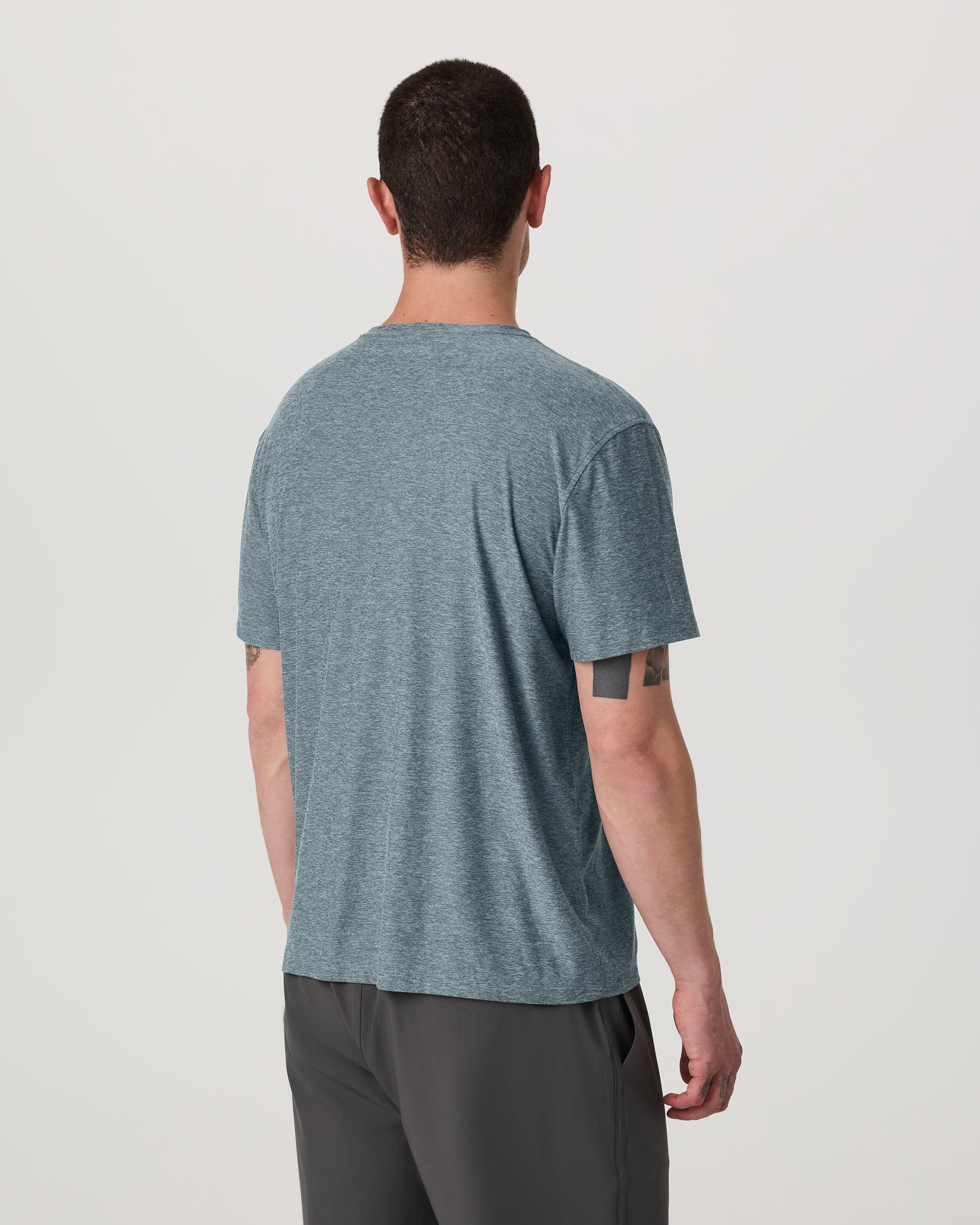 Short Sleeve Strato Tech Tee - Relaxed Fit | Kashmir Heather - Image 4