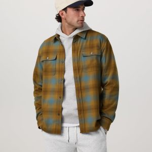 Long Sleeve Flannel Button Down Shirt | Bluegrass