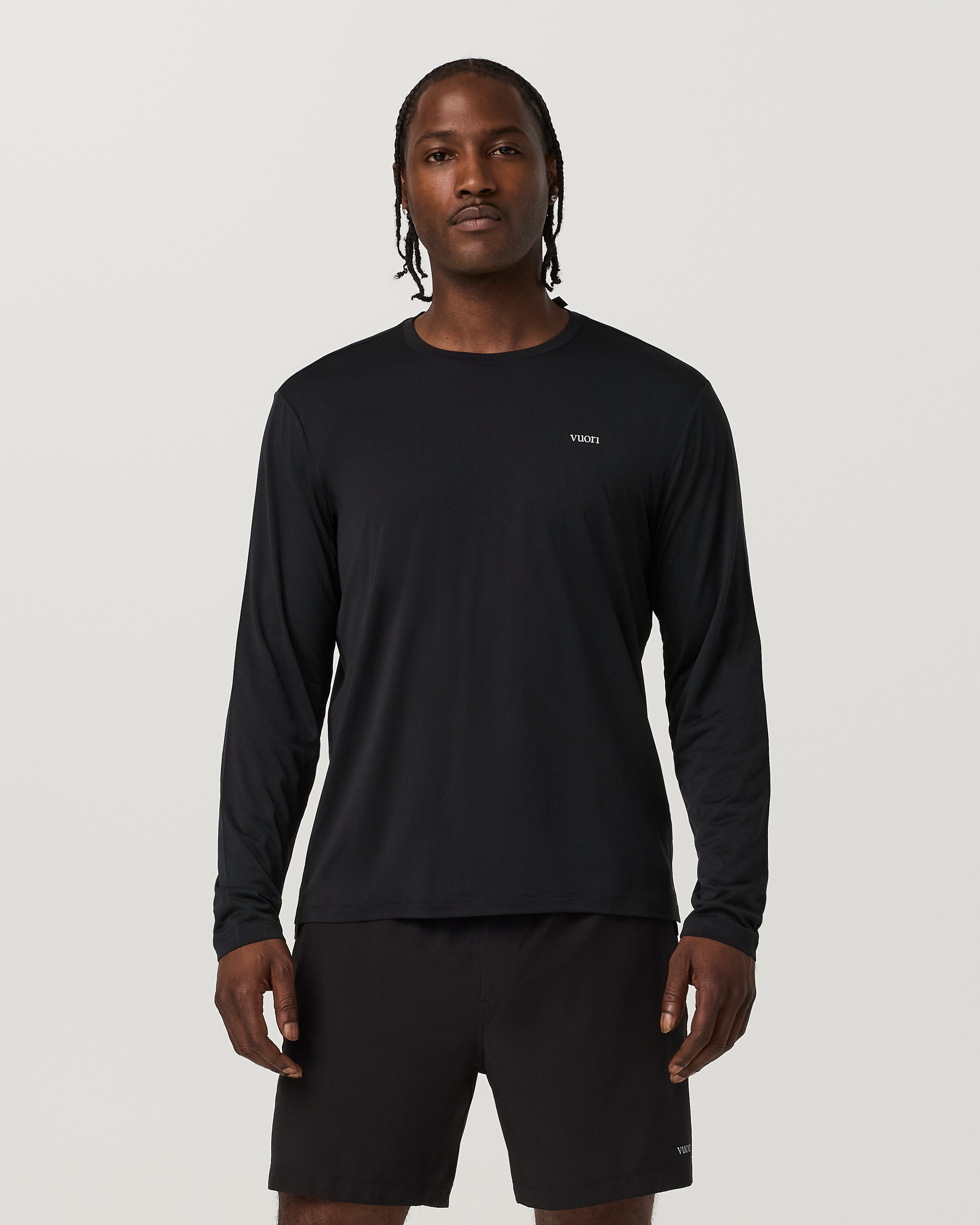 Long Sleeve Strato Breathe Tee | Black