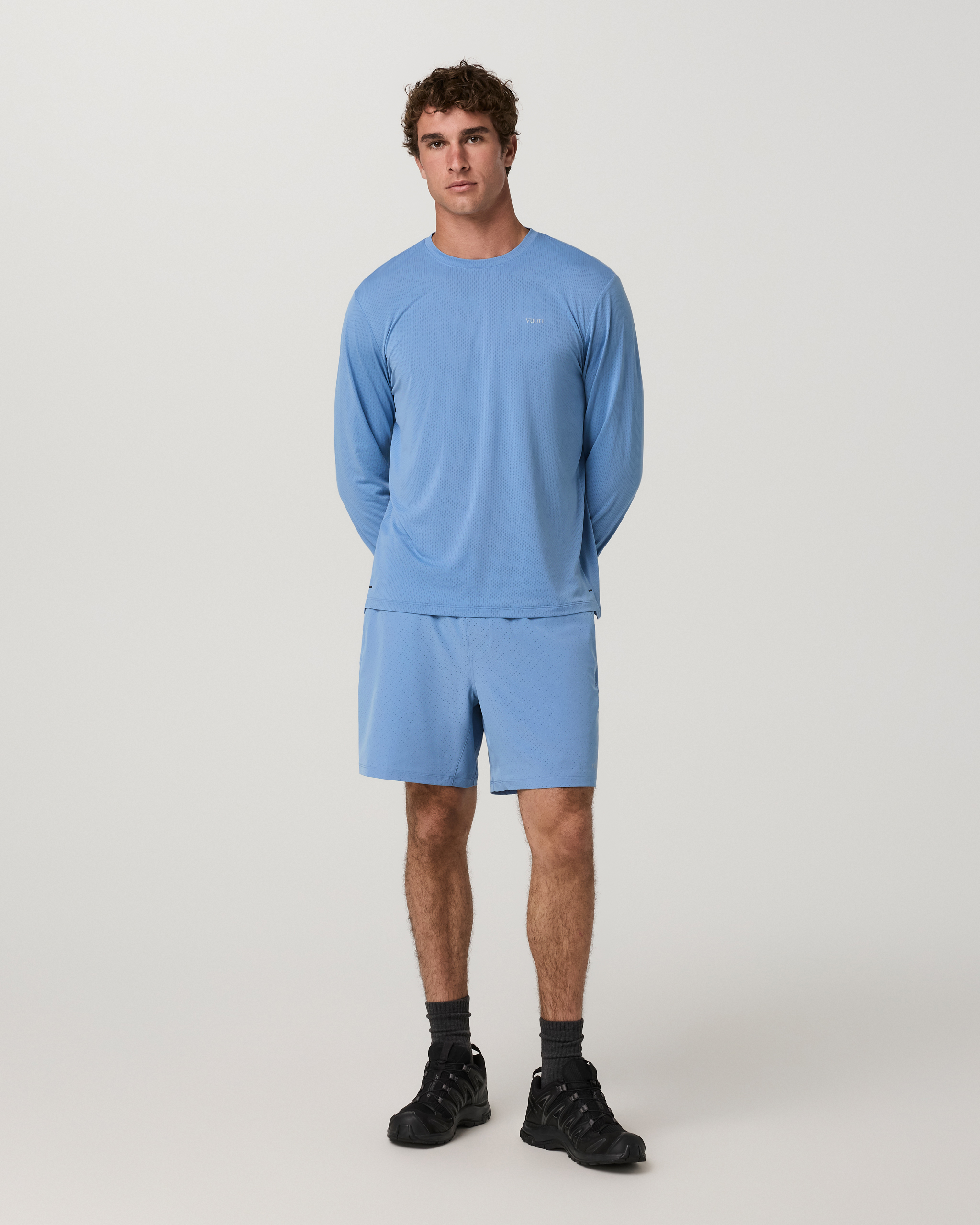 Long Sleeve Strato Breathe Tee | Isle Blue - Image 4