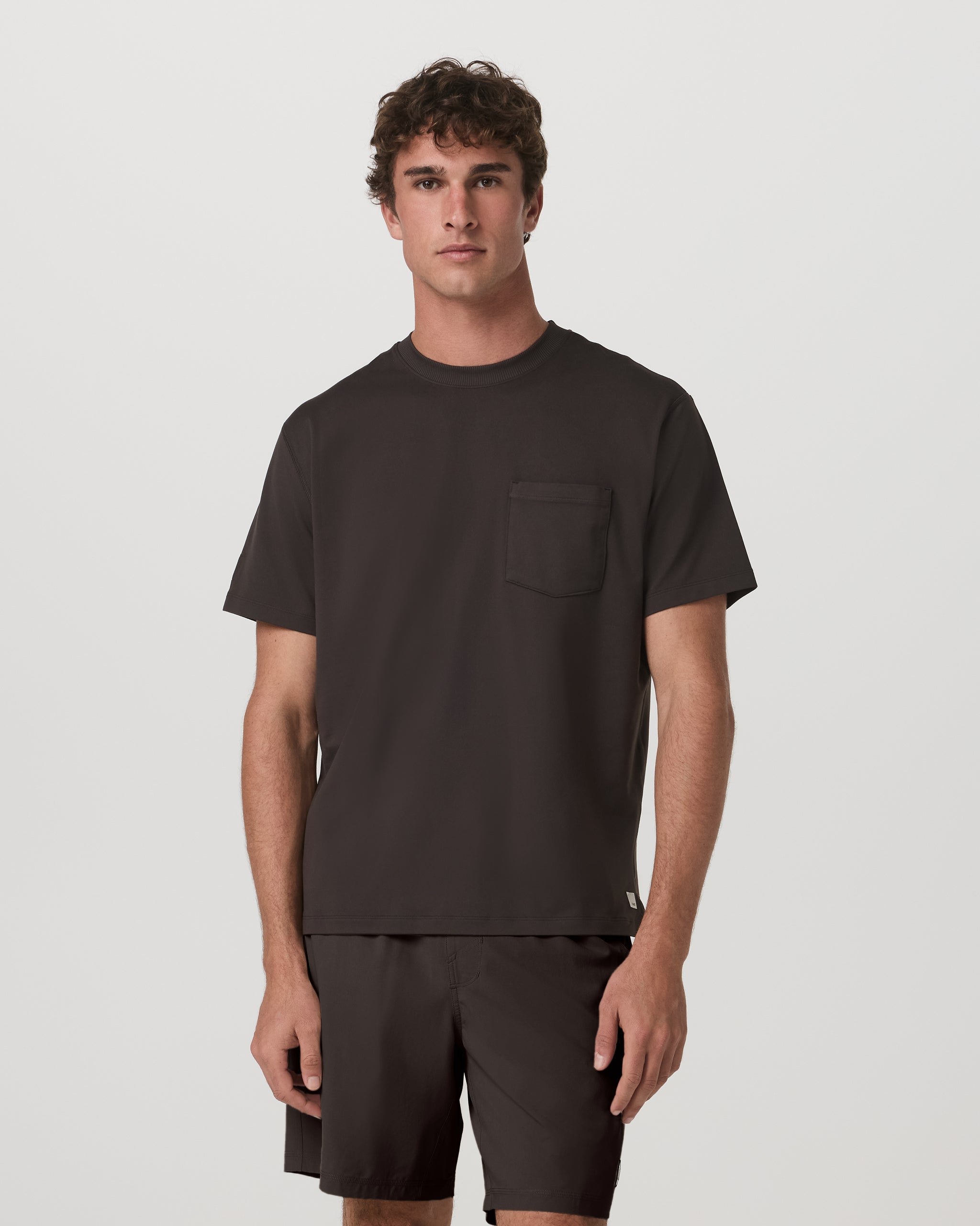 Short Sleeve Ponto Pocket Tee - Relaxed Fit | Carbon - Image 5