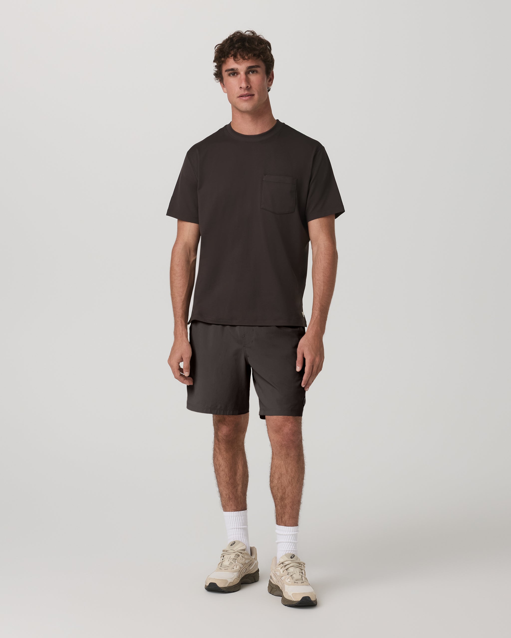 Short Sleeve Ponto Pocket Tee - Relaxed Fit | Carbon - Image 4