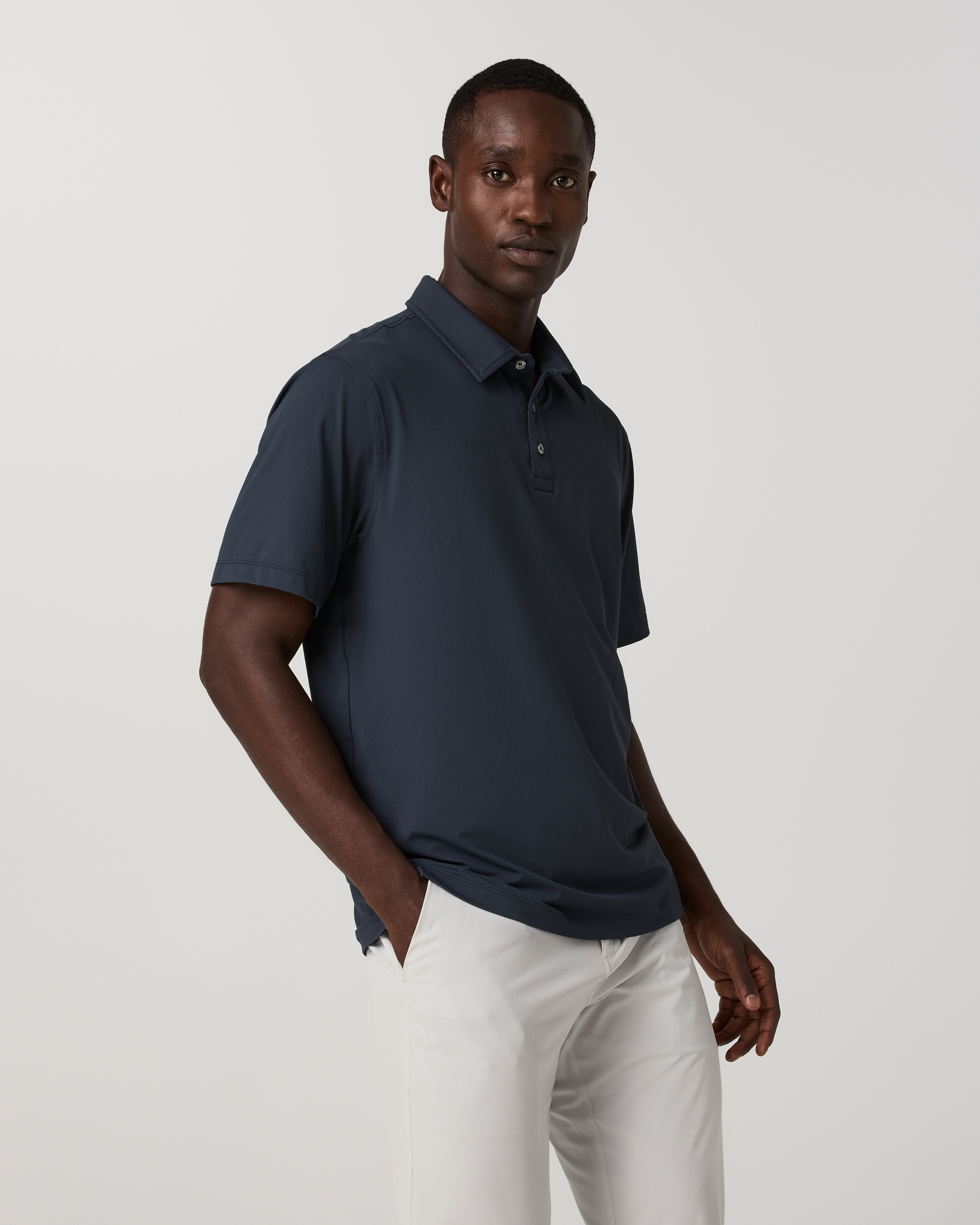 Short Sleeve Torrey Golf Polo | Navy - Image 5