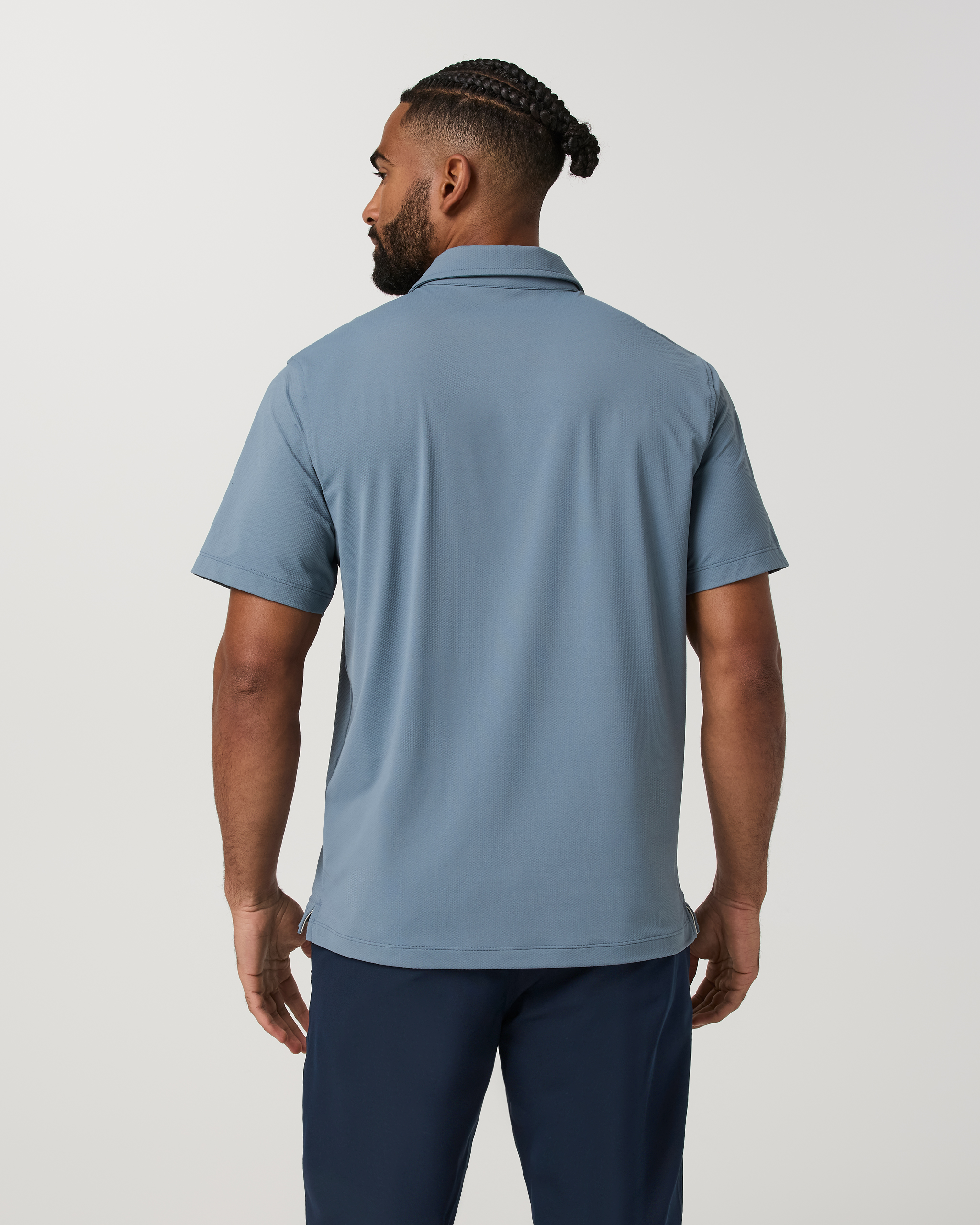 Short Sleeve Torrey Golf Polo | Waterfall - Image 5