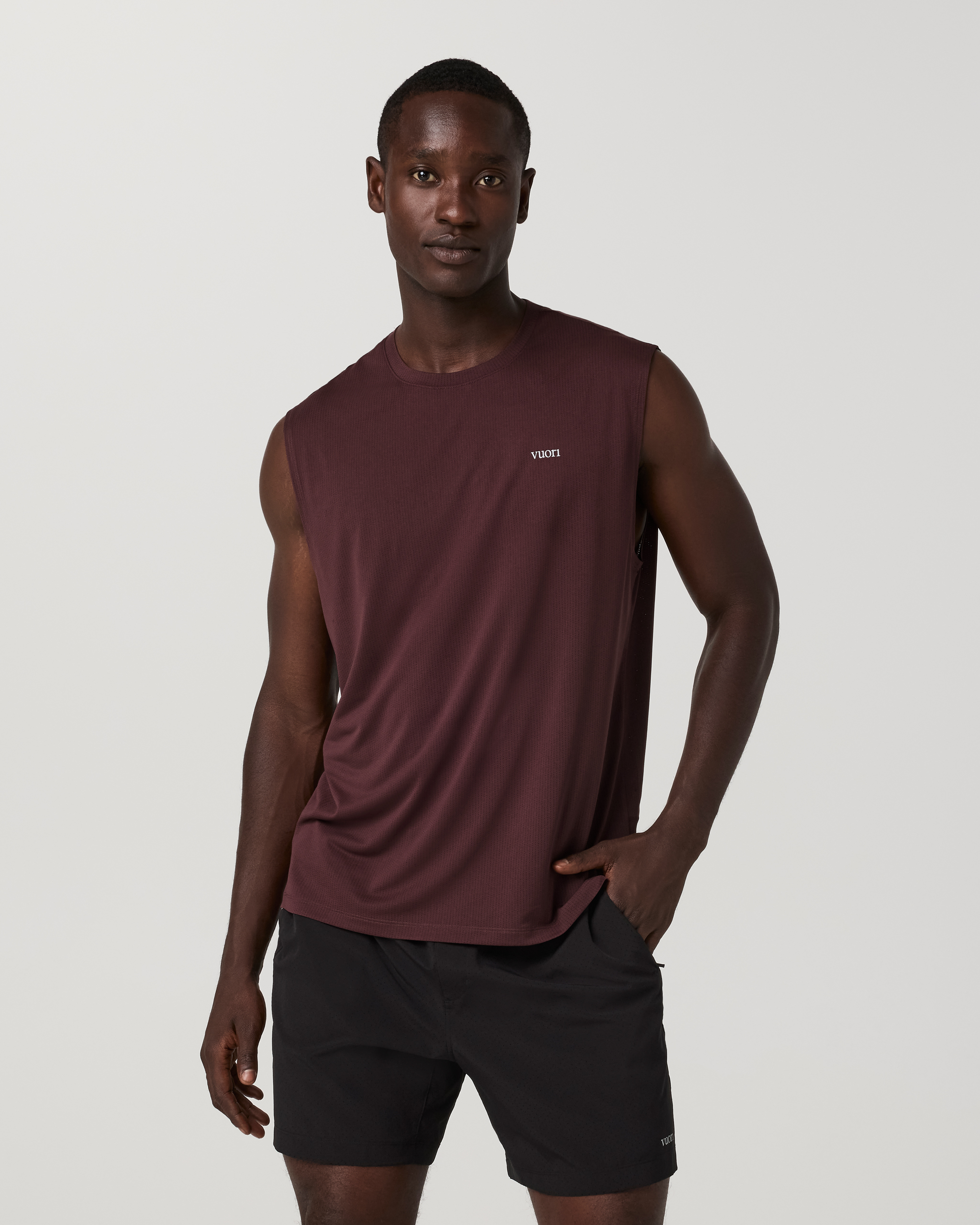 Sleeveless Strato Breathe Tank | Boysenberry - Image 5