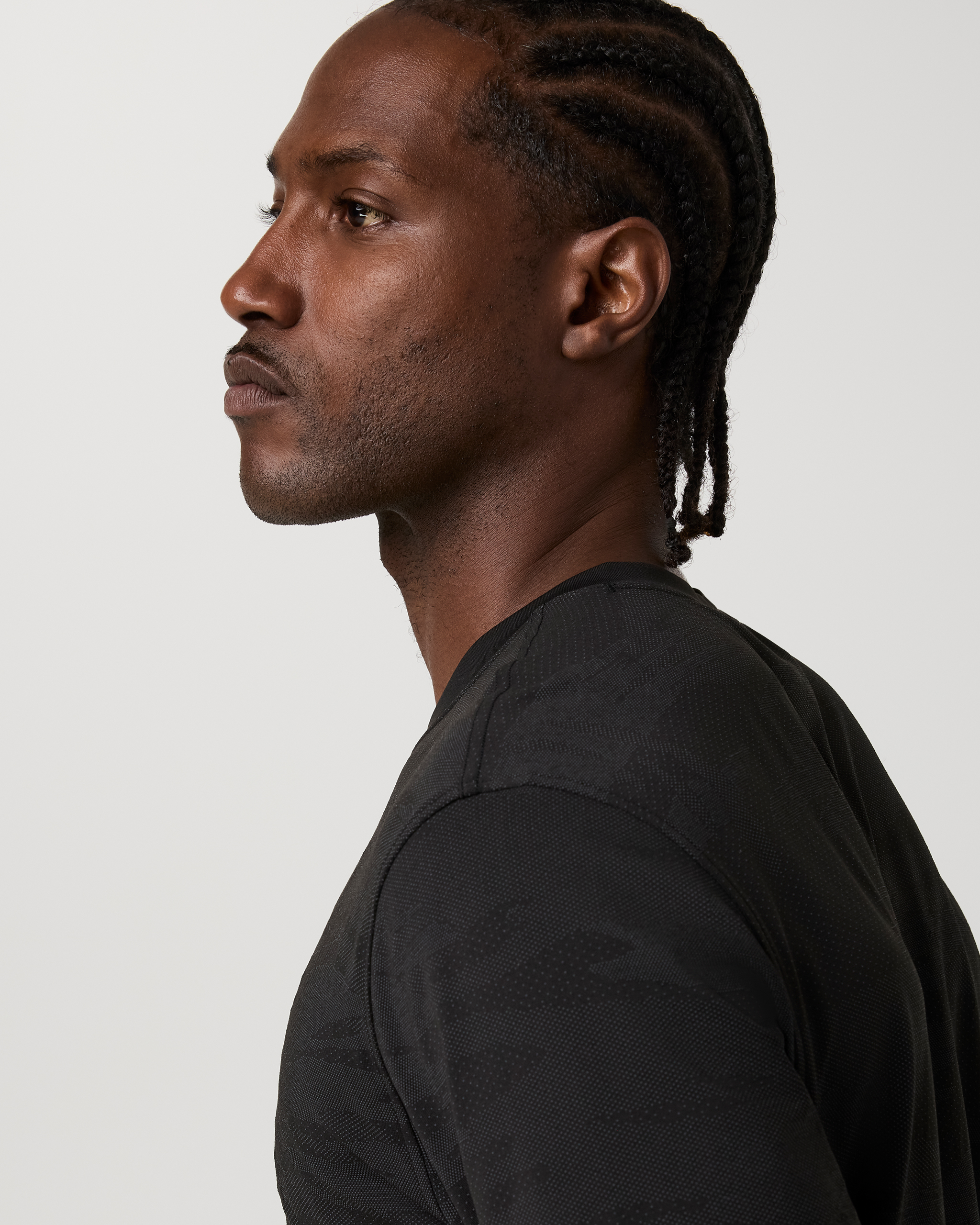 Short Sleeve Clearview Engineered Tee | Black - Image 4