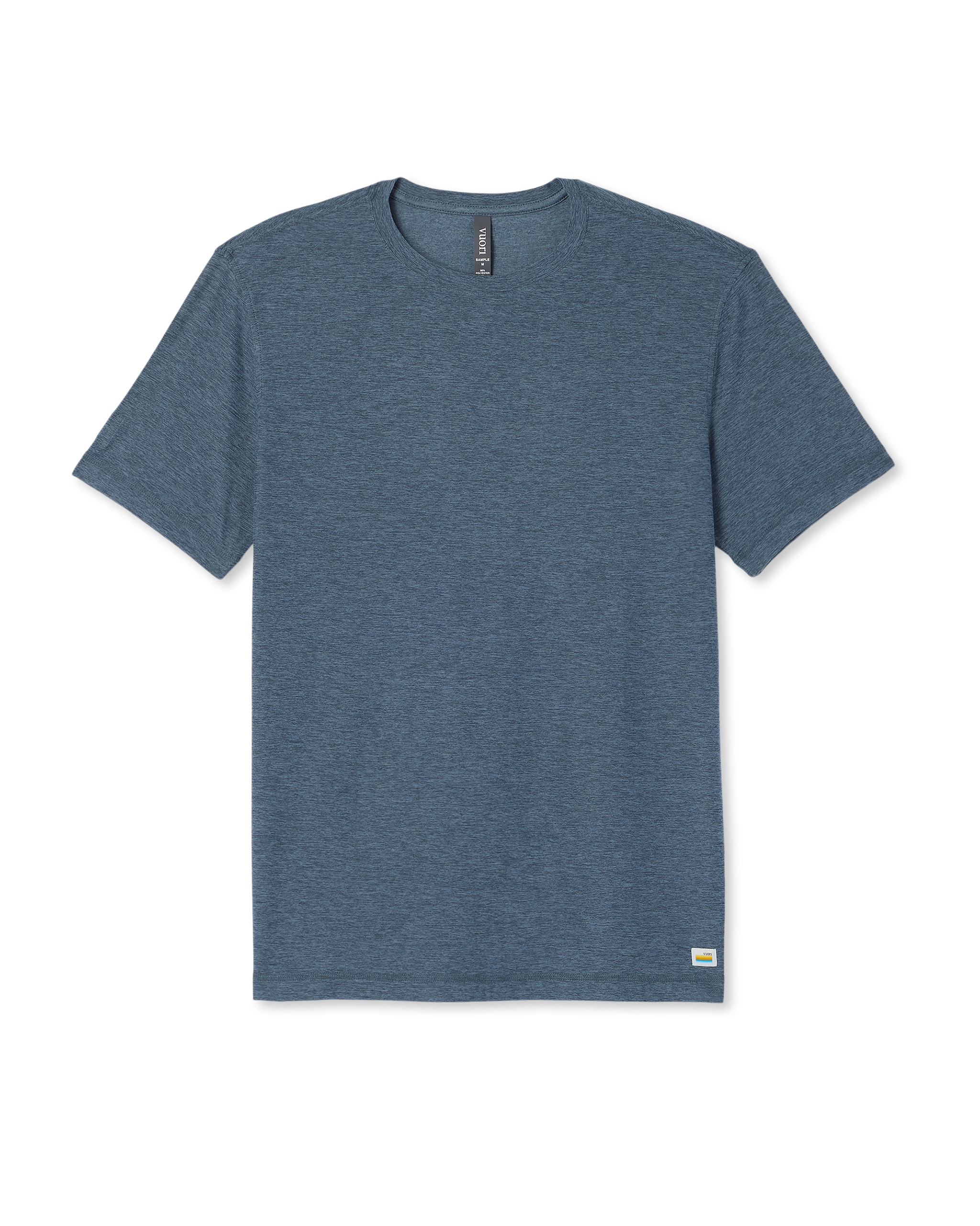 Strato Tech Tee | Blue Sea Heather - Image 6