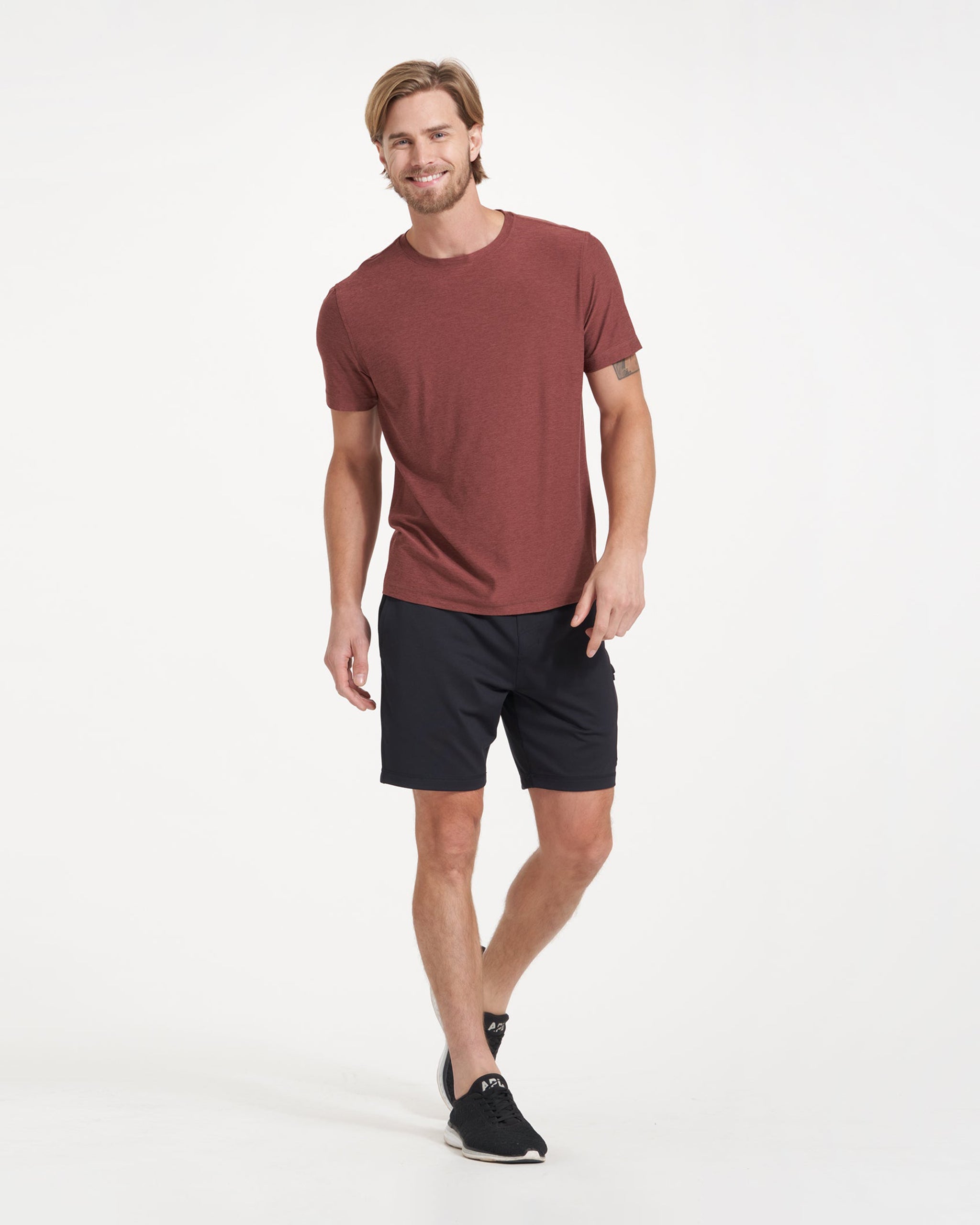 Strato Tech Tee | Cedar Heather - Image 3