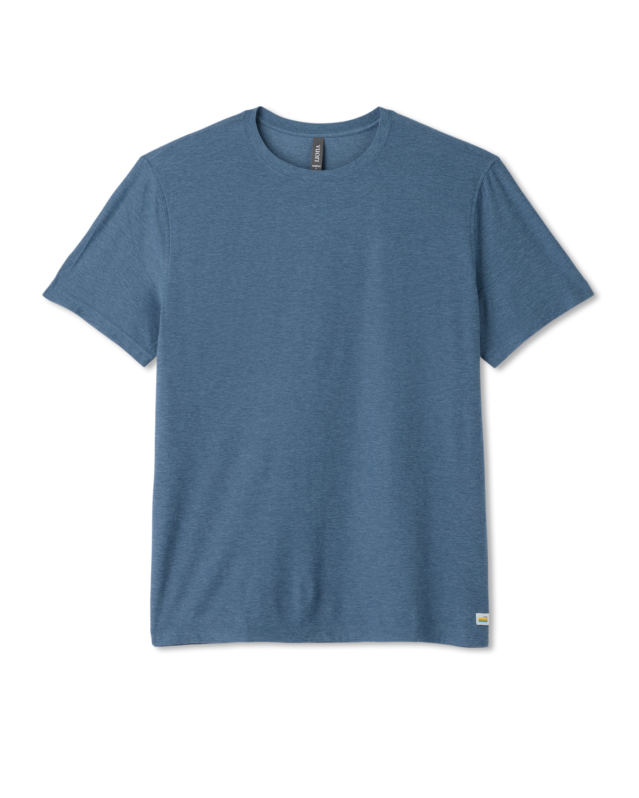 Strato Tech Tee | Pool Blue Heather - Image 6