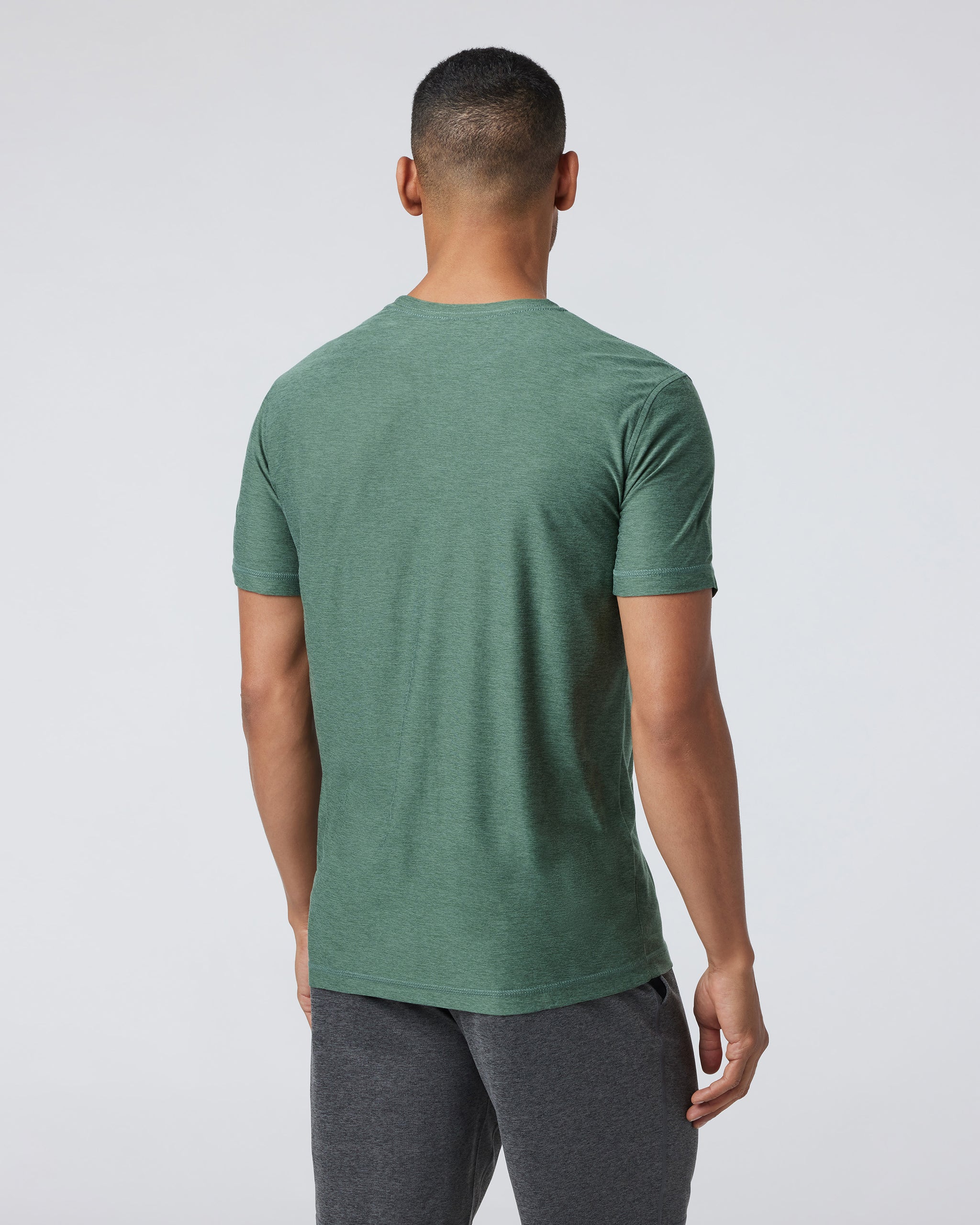 Strato Tech Tee | Sea Pine Heather - Image 3