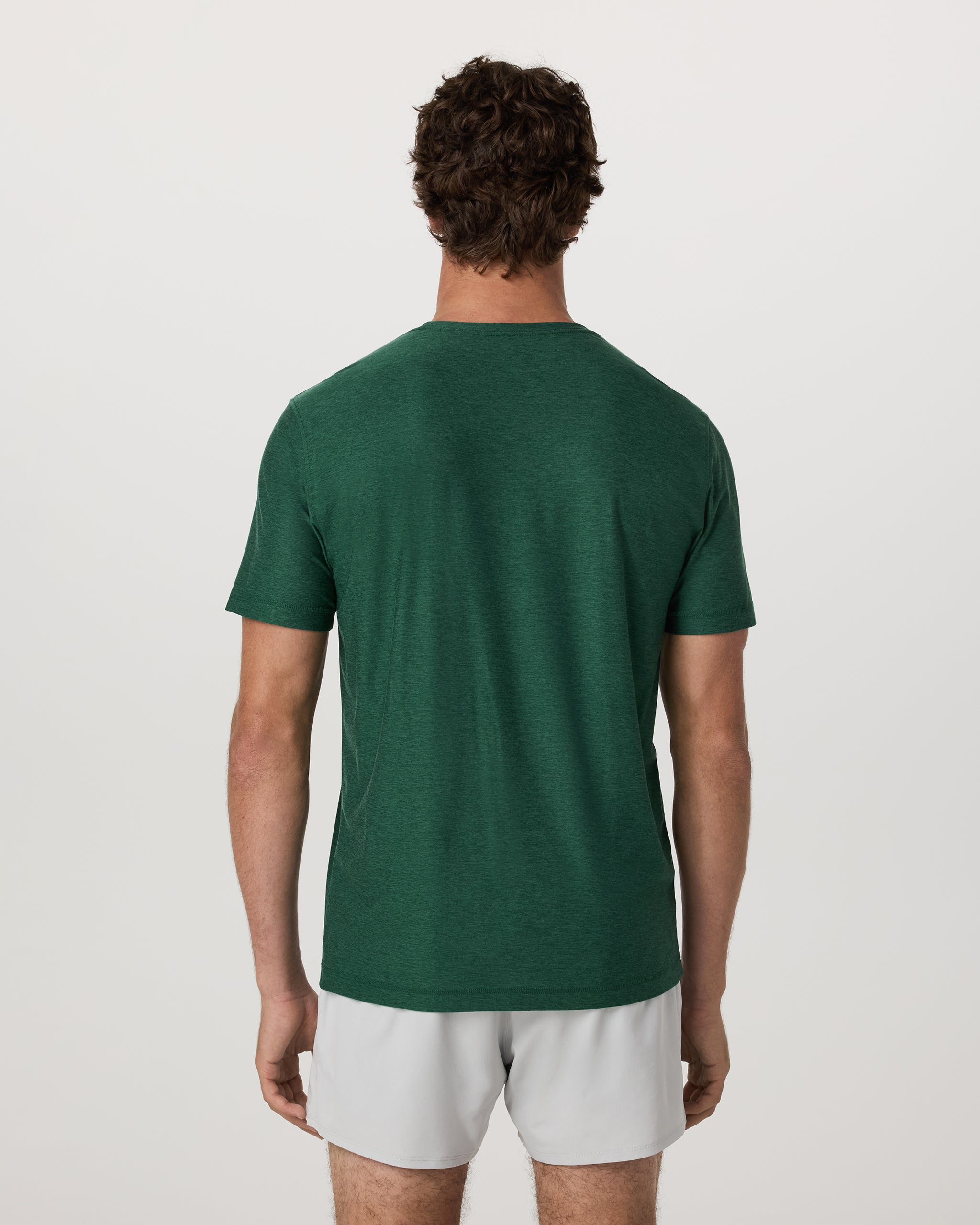 Strato Tech Tee | Viridian Heather - Image 3