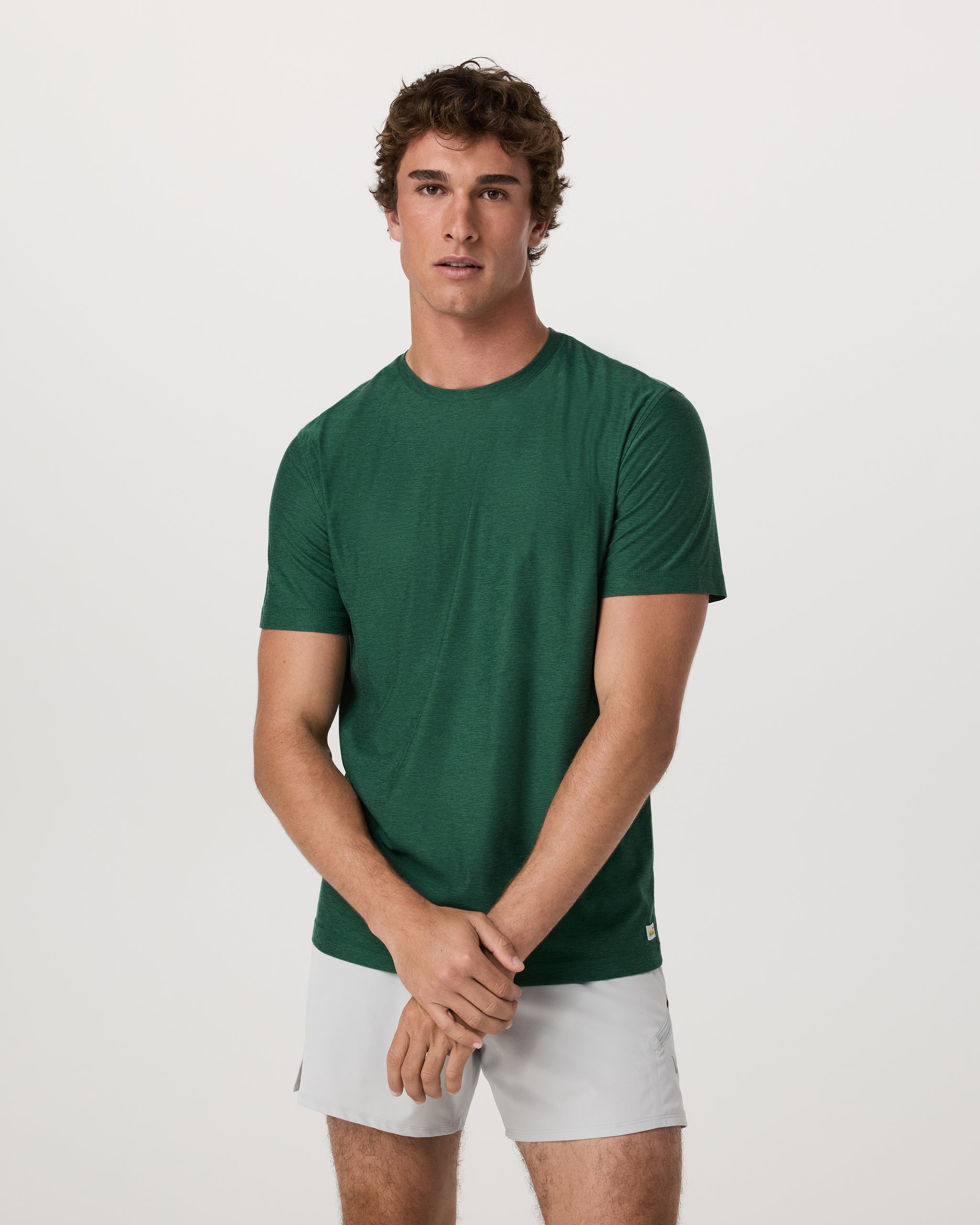 Strato Tech Tee | Viridian Heather