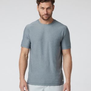 Strato Tech Tee | Dusty Blue Heather
