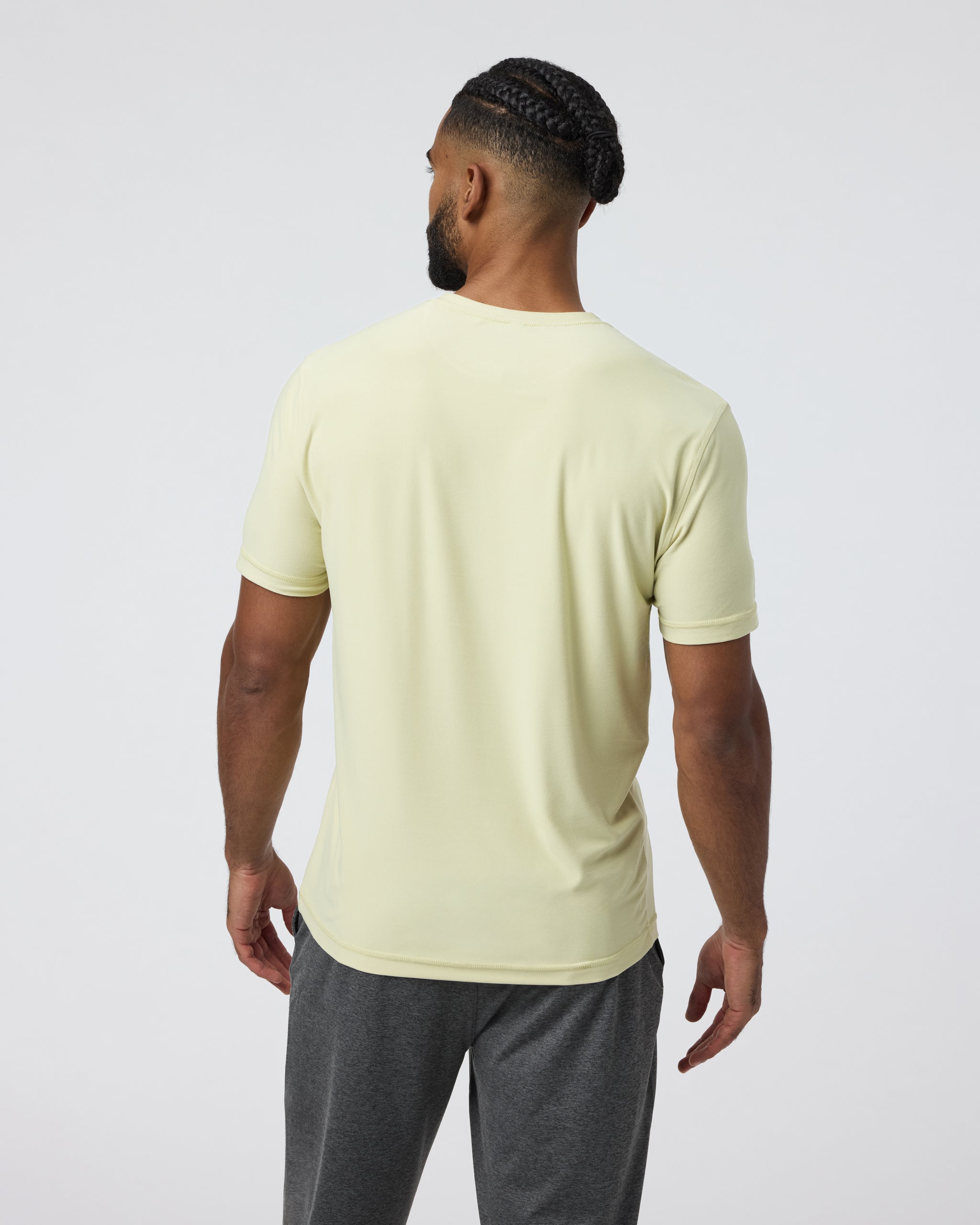 Strato Tech Tee | Pale Citron - Image 3