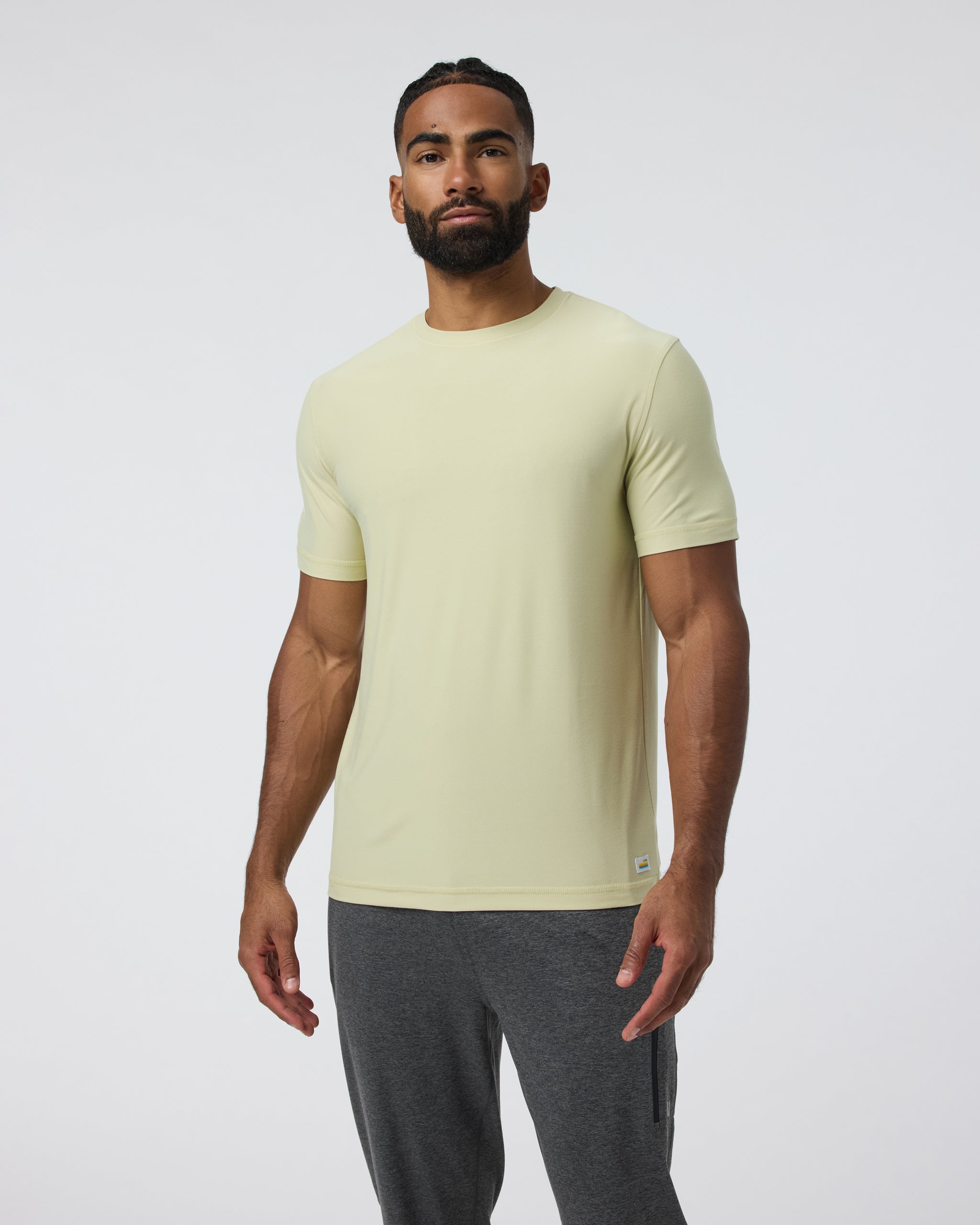 Strato Tech Tee | Pale Citron - Image 5