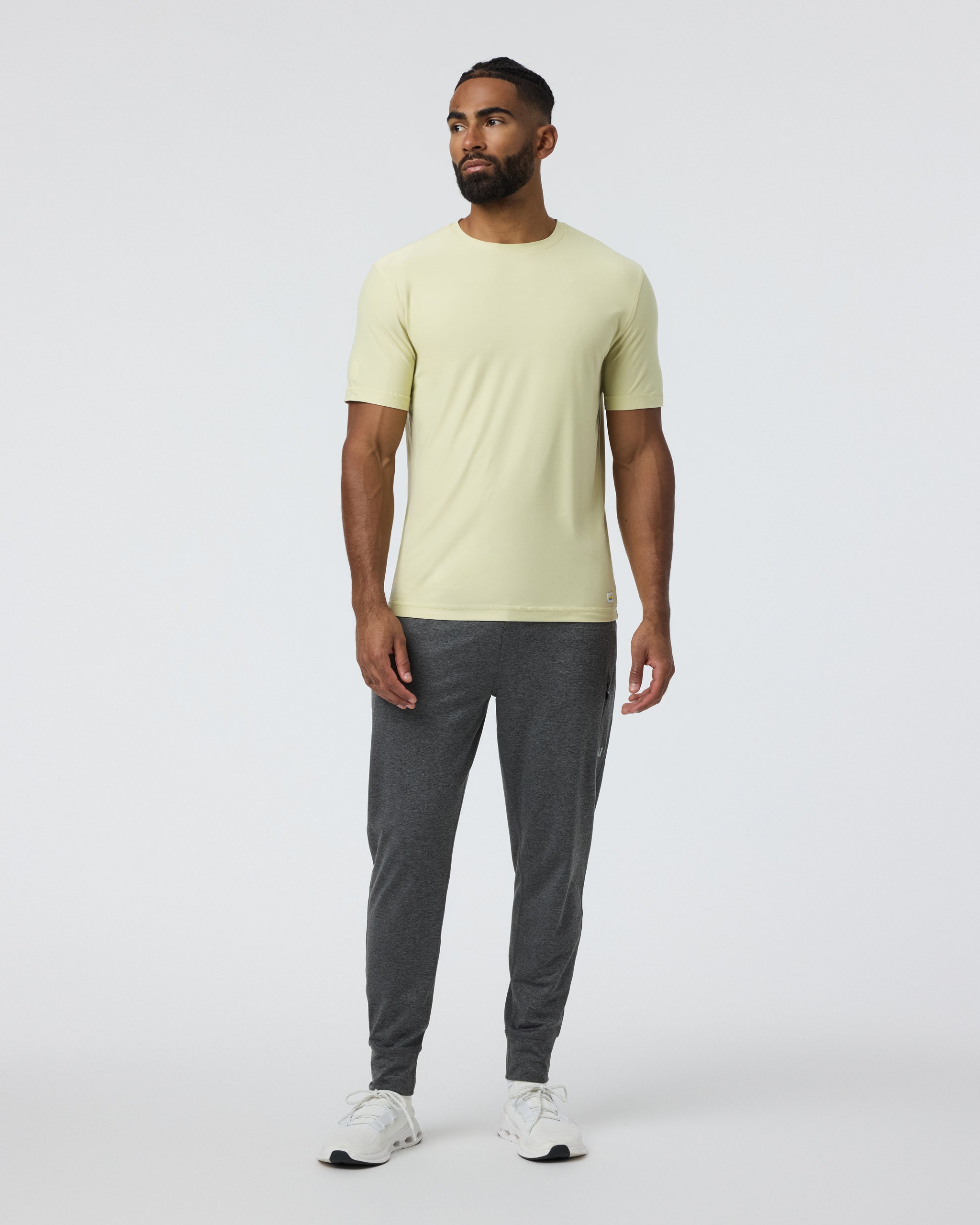 Strato Tech Tee | Pale Citron - Image 4