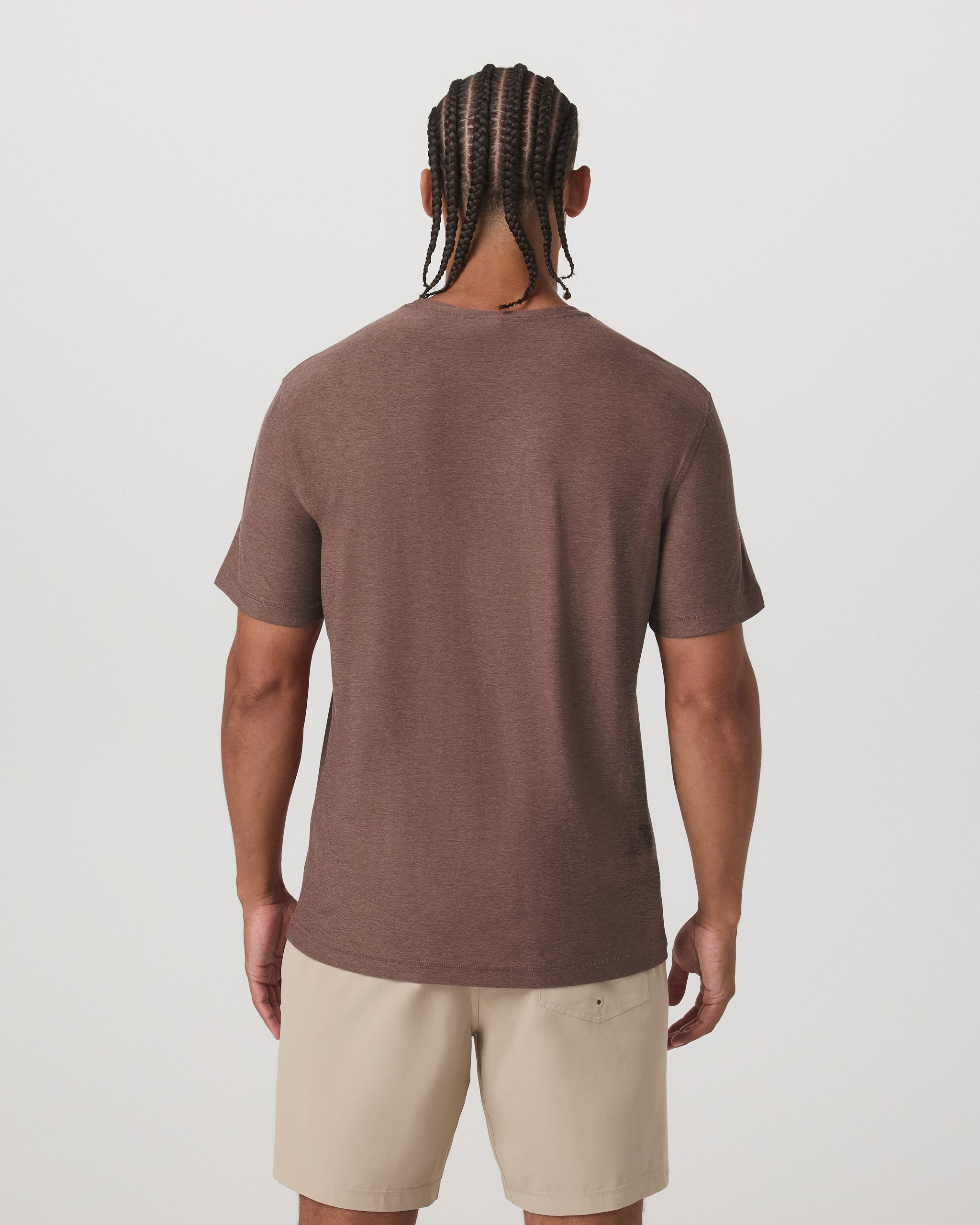 Strato Tech Tee | Sable Heather - Image 4