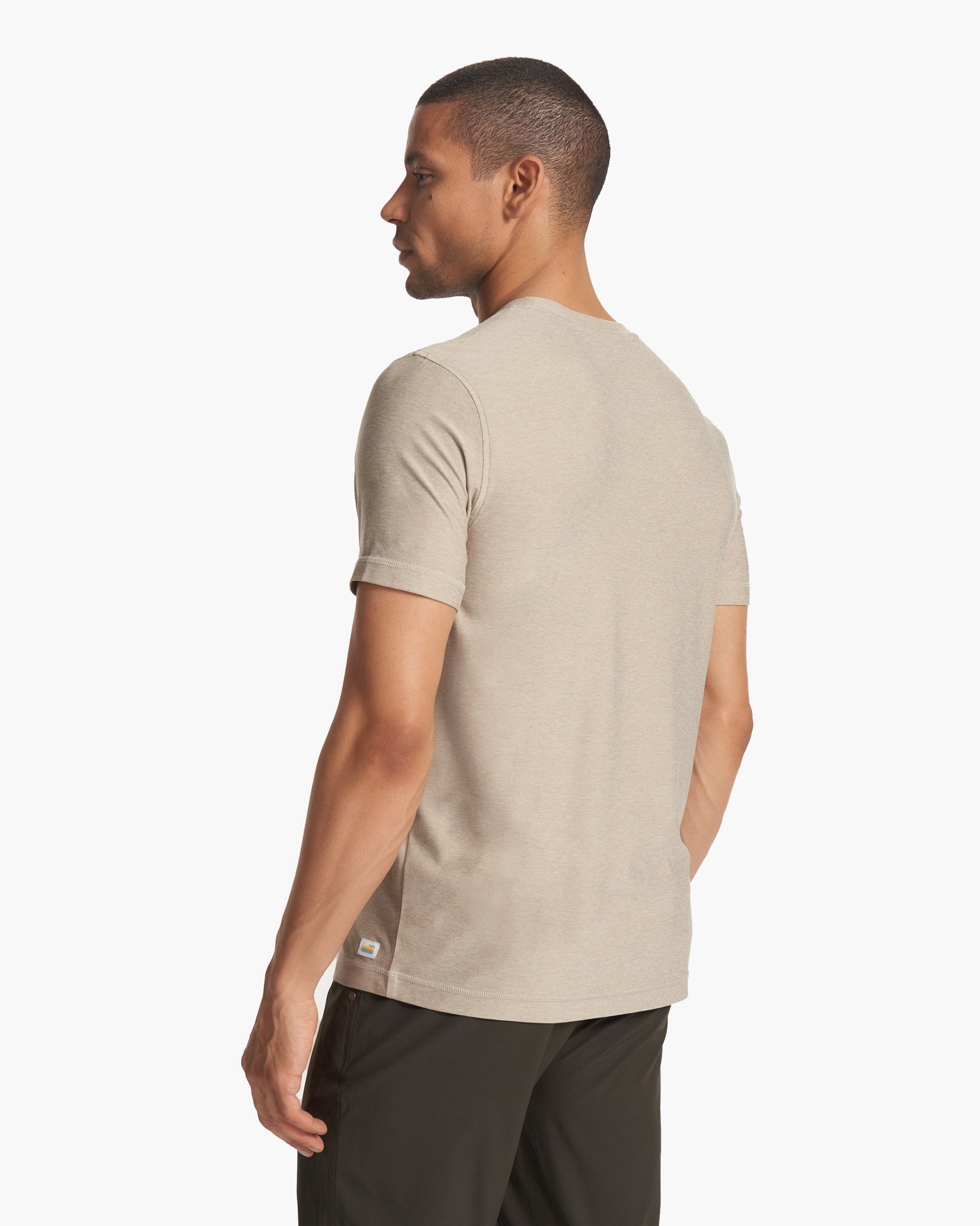 Strato Tech Tee | Toast Heather - Image 2