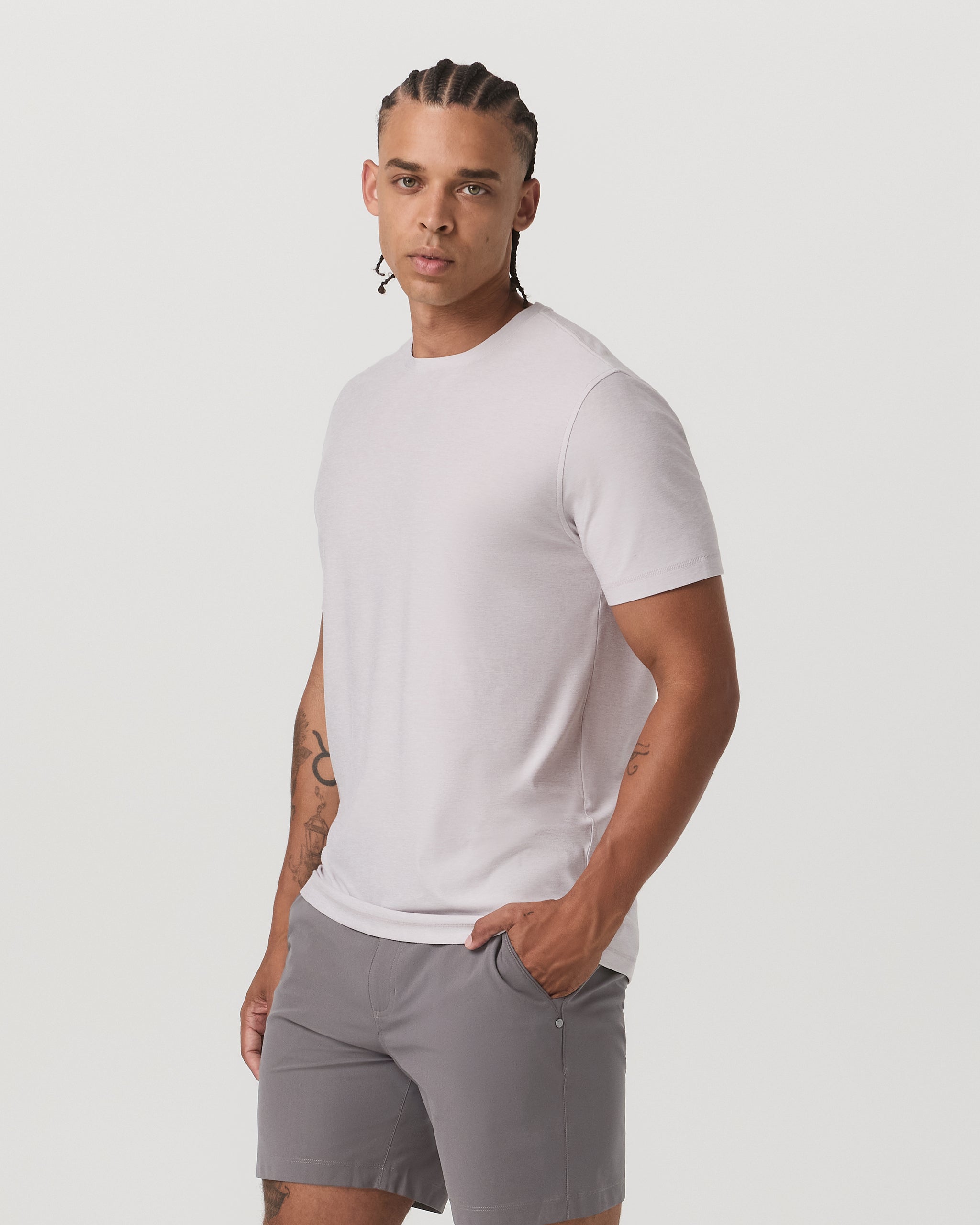Strato Tech Tee | Thistle Heather - Image 5